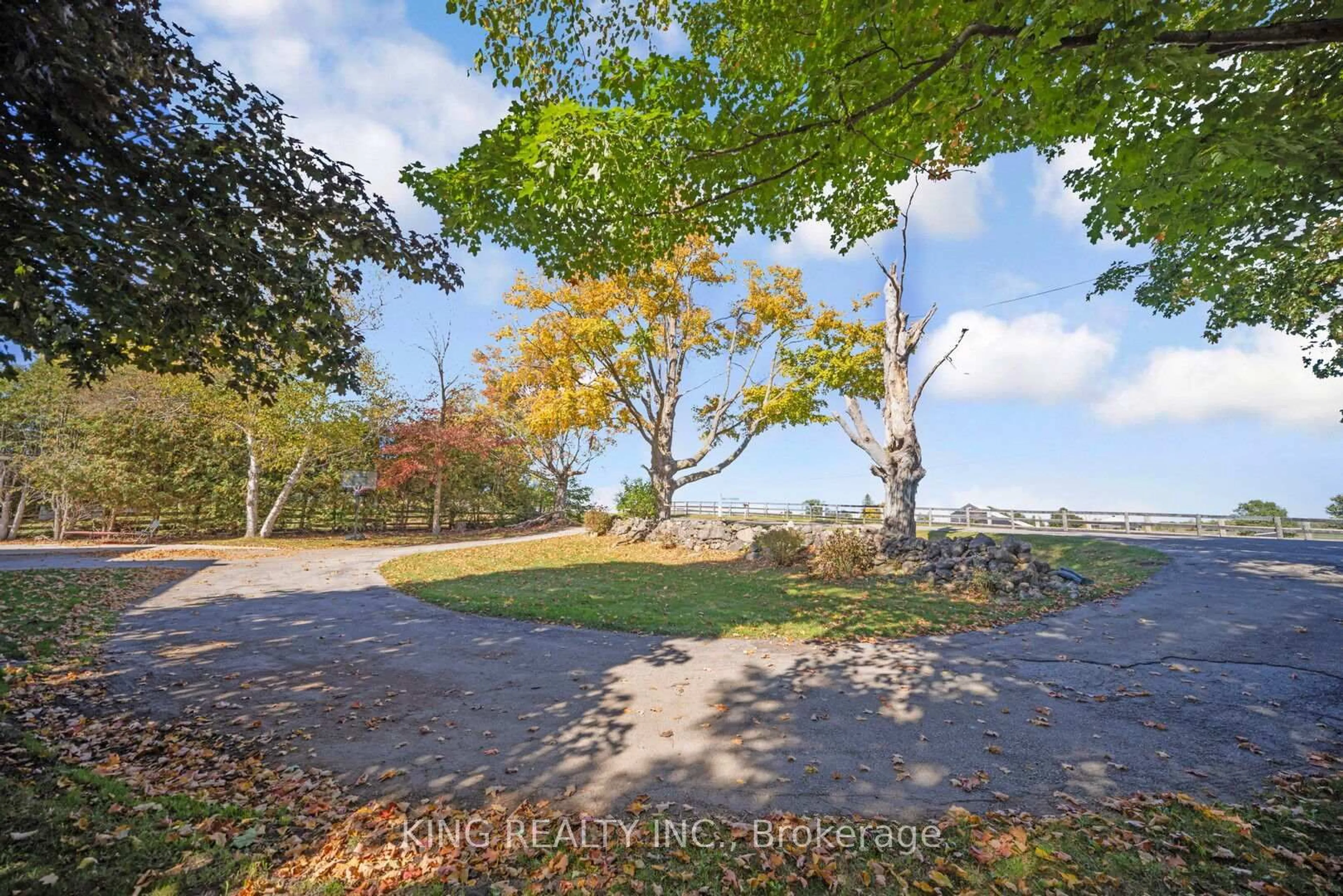 A pic from outside/outdoor area/front of a property/back of a property/a pic from drone, forest/trees view for 5326 Ninth Line, Erin Ontario N0B 1T0