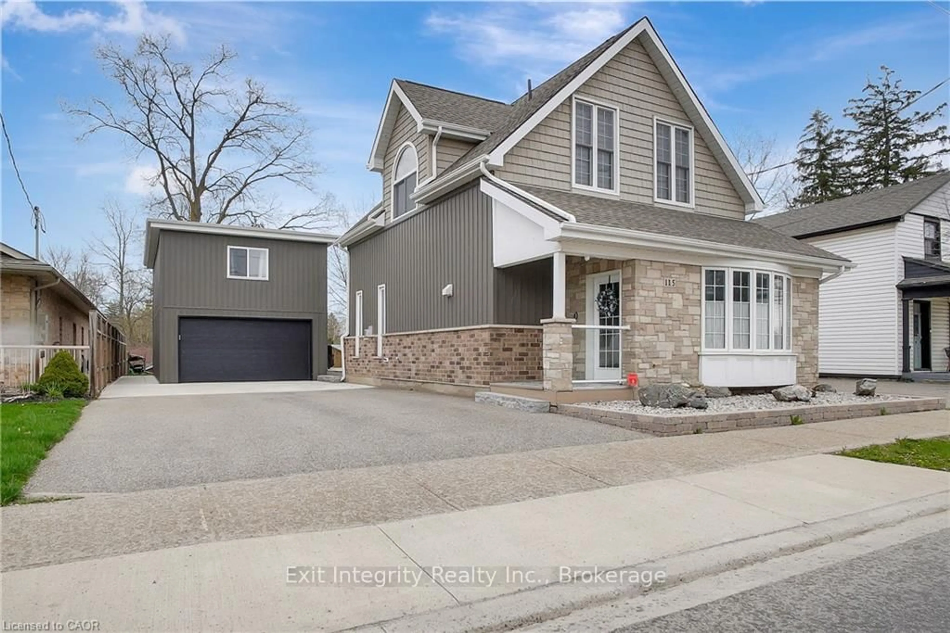 Home with brick exterior material, street for 115 Northumberland St, North Dumfries Ontario N0B 1E0