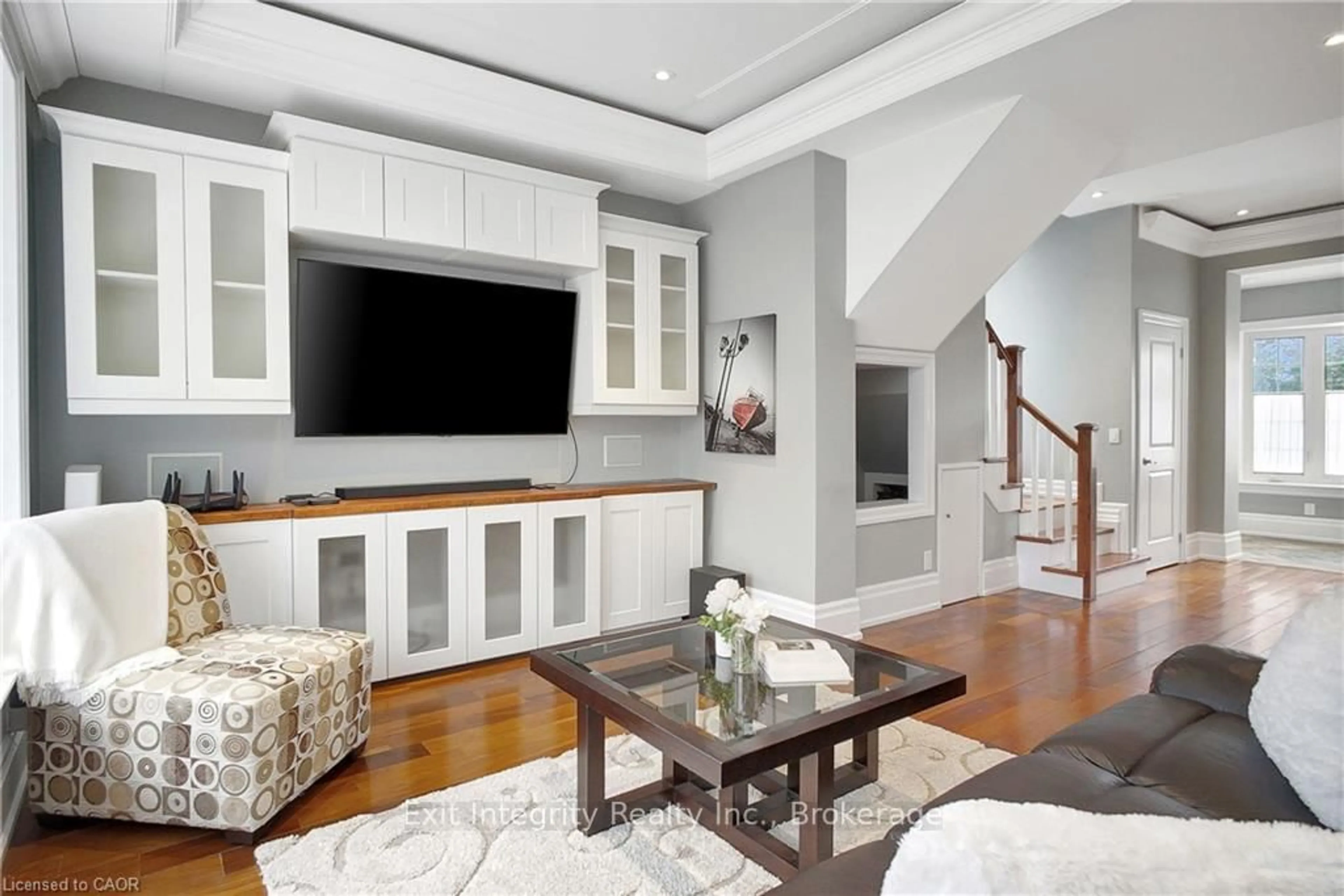 Home theater for 115 Northumberland St, North Dumfries Ontario N0B 1E0