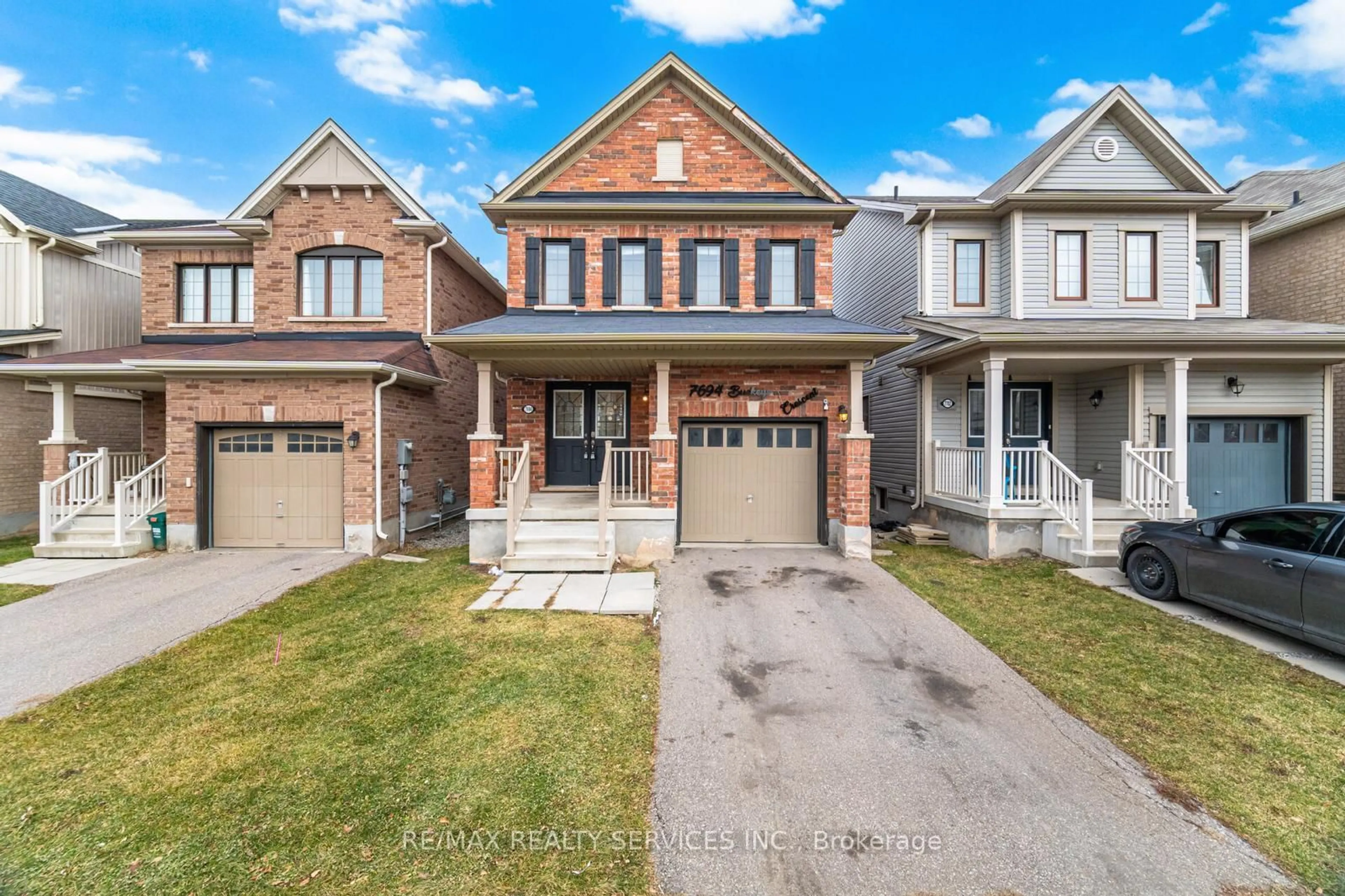 Home with brick exterior material, street for 7694 Buckeye Cres, Niagara Falls Ontario L2H 0P2