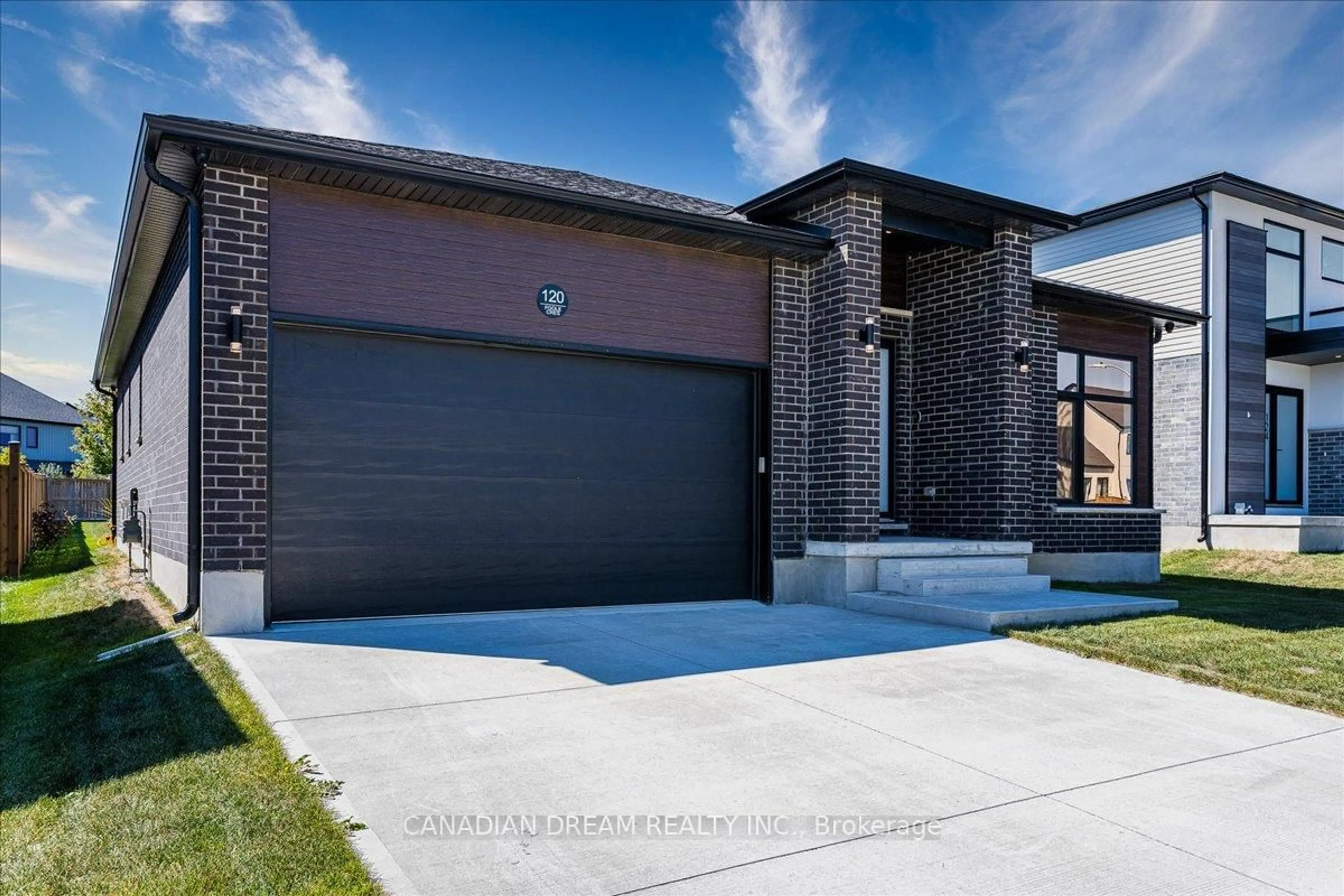 Home with brick exterior material, street for 120 Poole Cres, Middlesex Centre Ontario N0L 1R0