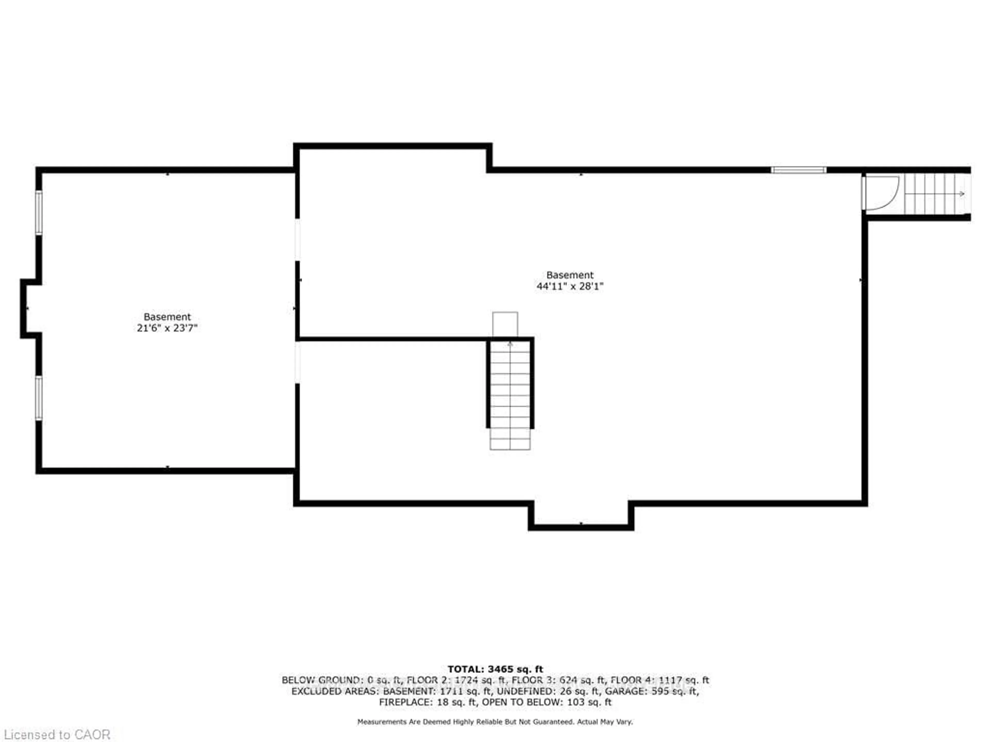 Floor plan for 2210 Highway 54, Haldimand Ontario N3W 1Y4