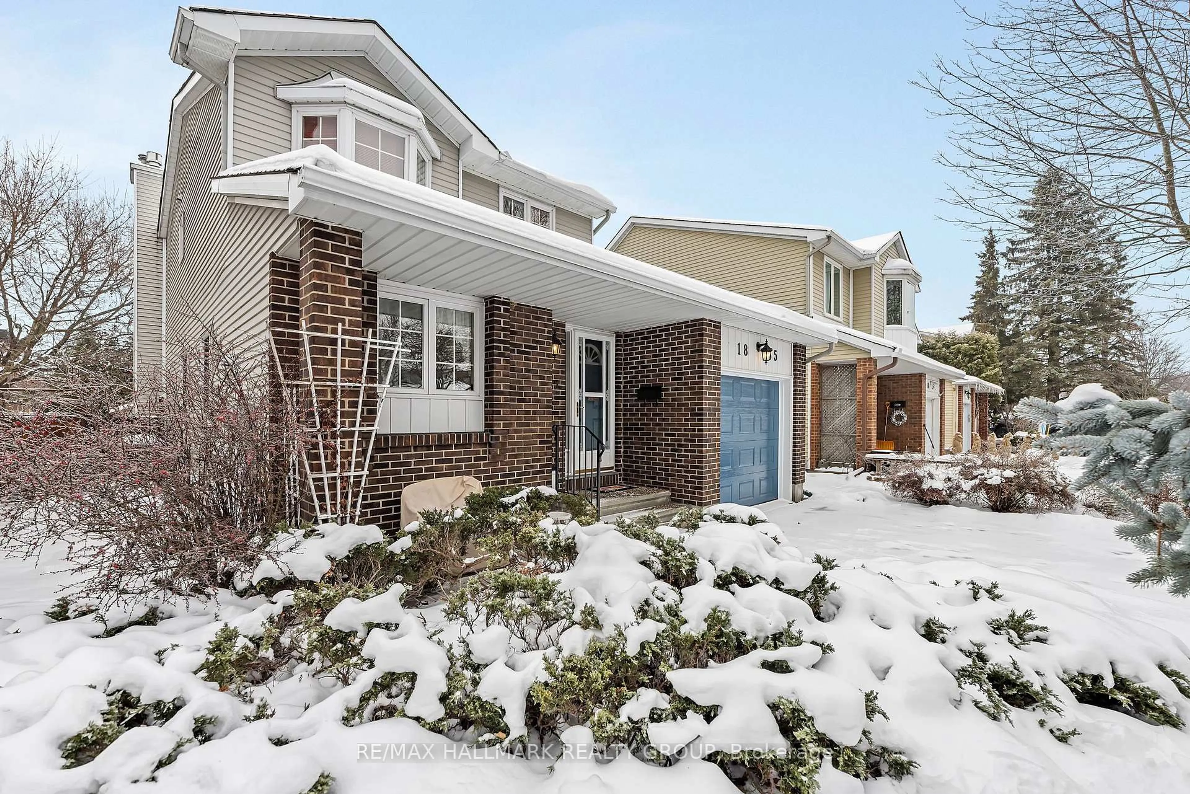 Home with brick exterior material, street for 1835 Windflower Way, Orleans Ontario K1C 5Z8