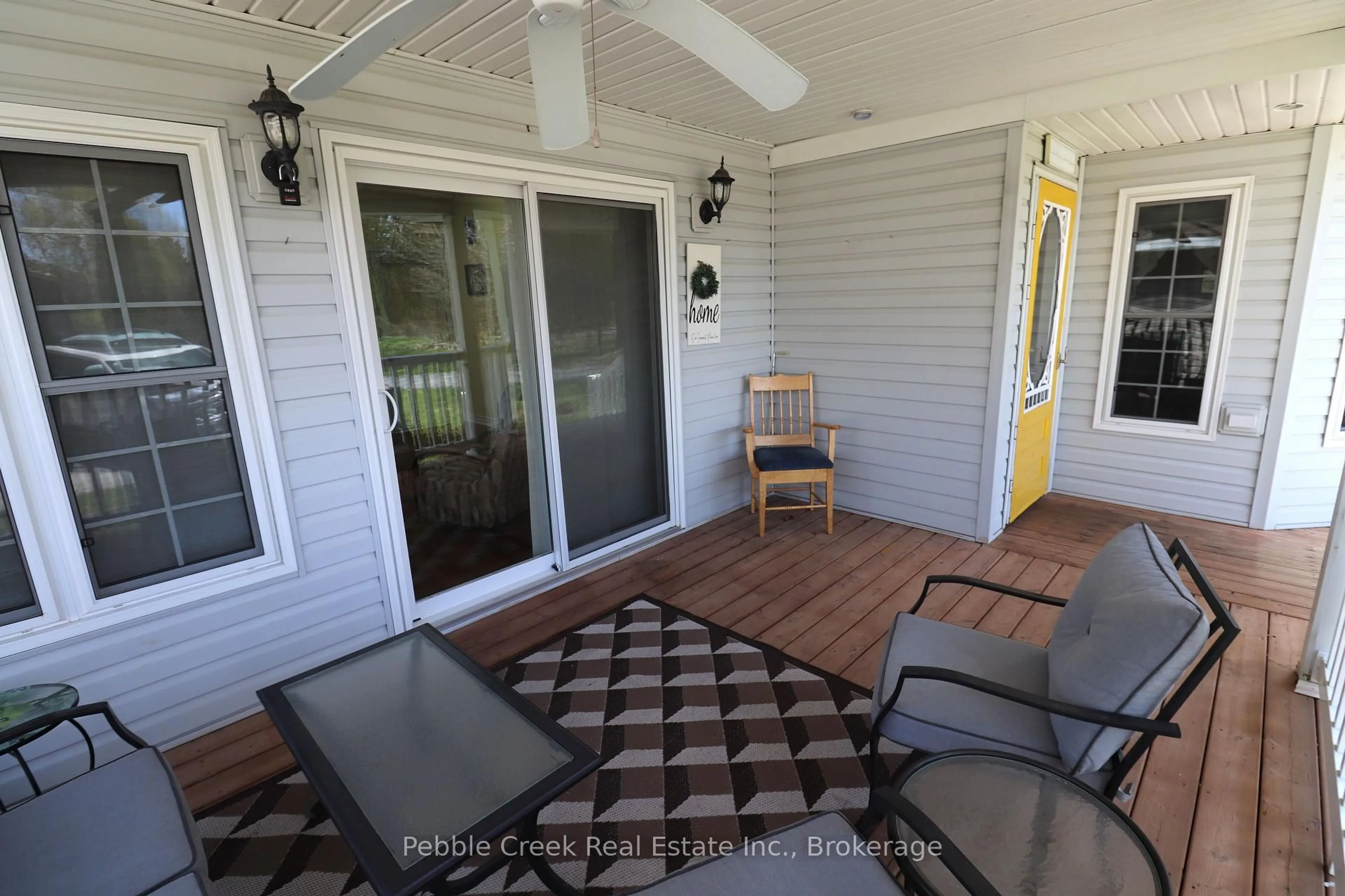 Patio, water/lake/river/ocean view for 74 Iroquois Lane, Ashfield-Colborne-Wawanosh Ontario N7A 3Y2