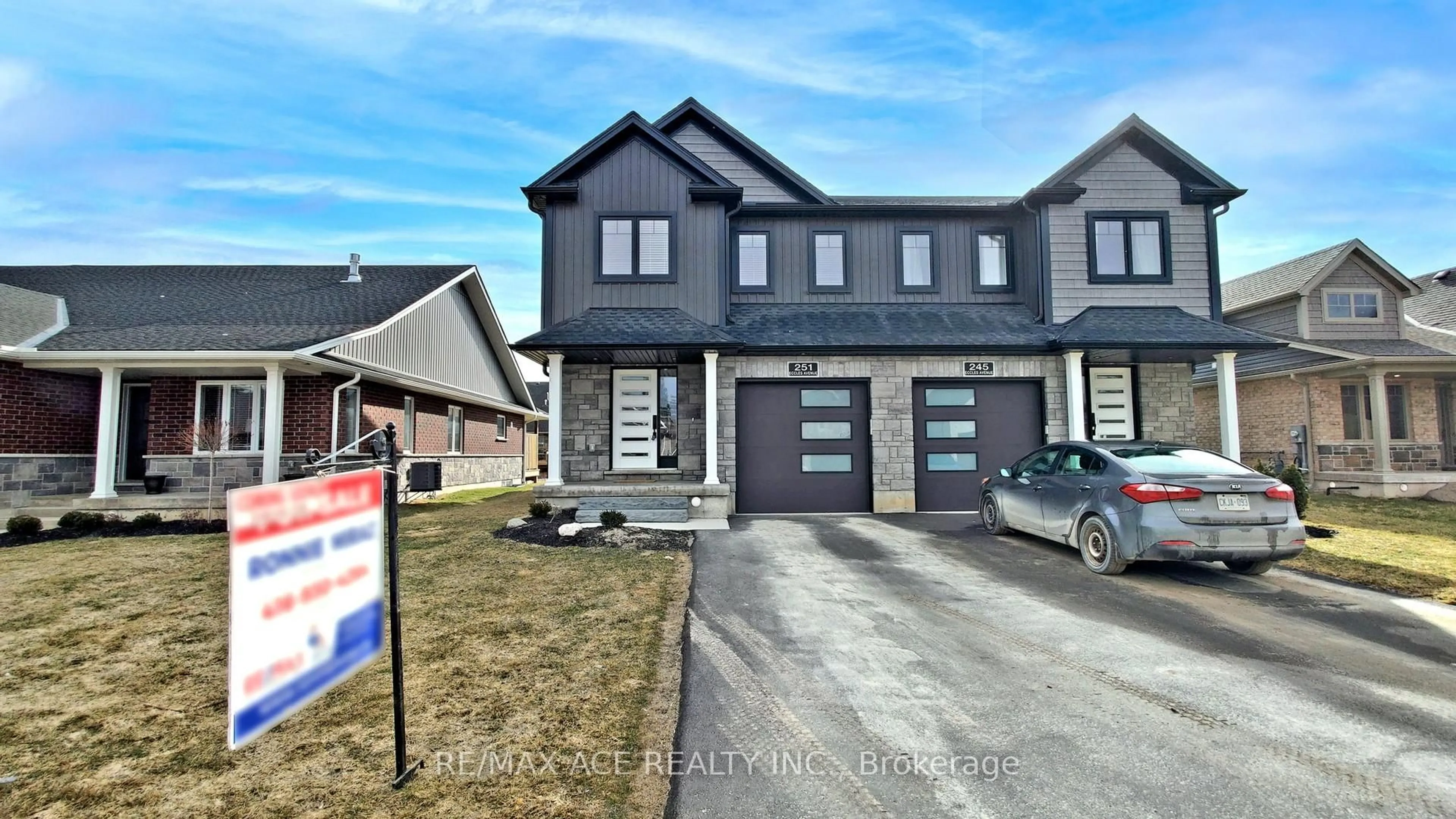 Home with brick exterior material, street for 251 Eccles Ave, West Grey Ontario N0G 1R0