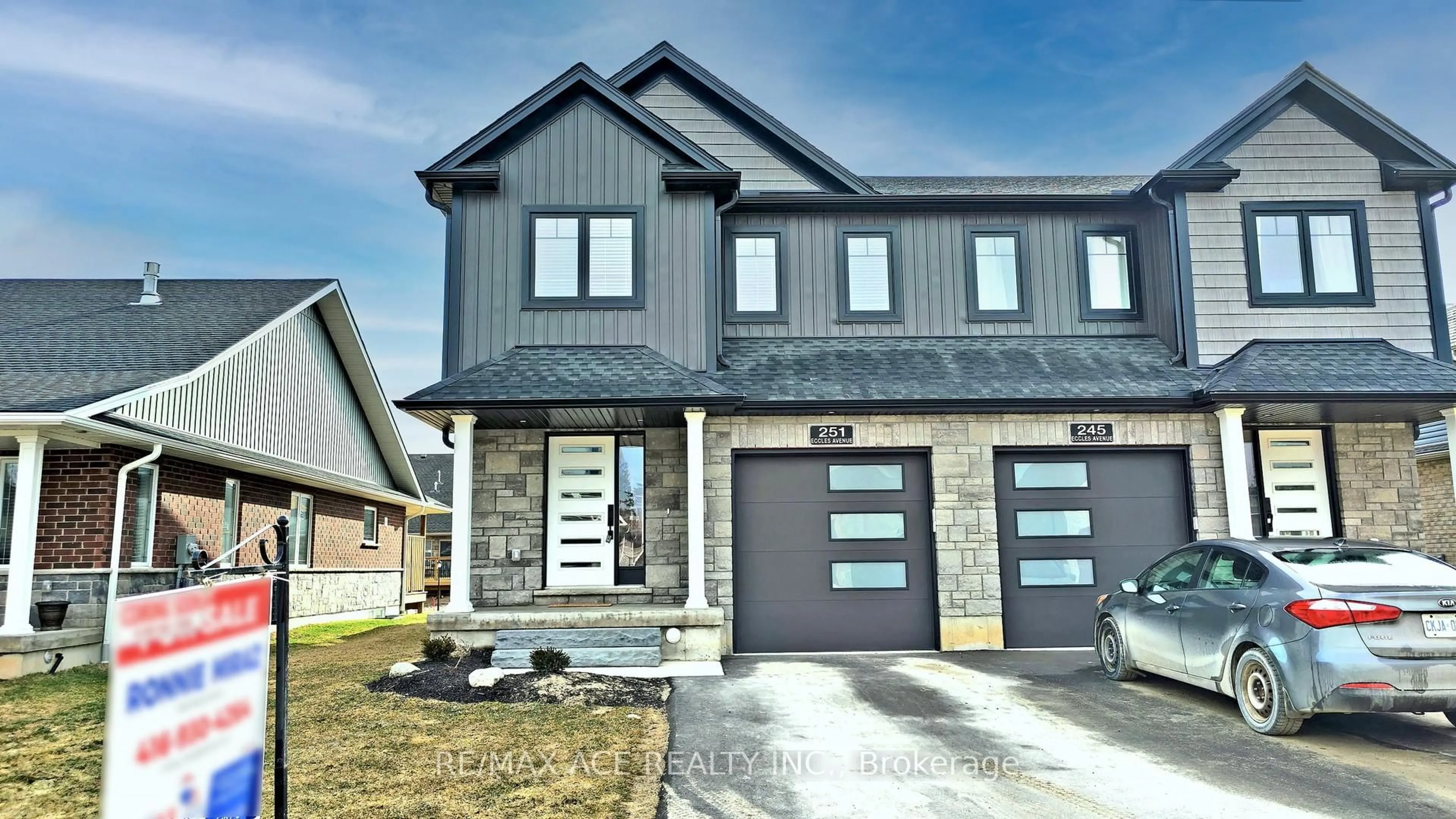 Home with brick exterior material, street for 251 Eccles Ave, West Grey Ontario N0G 1R0