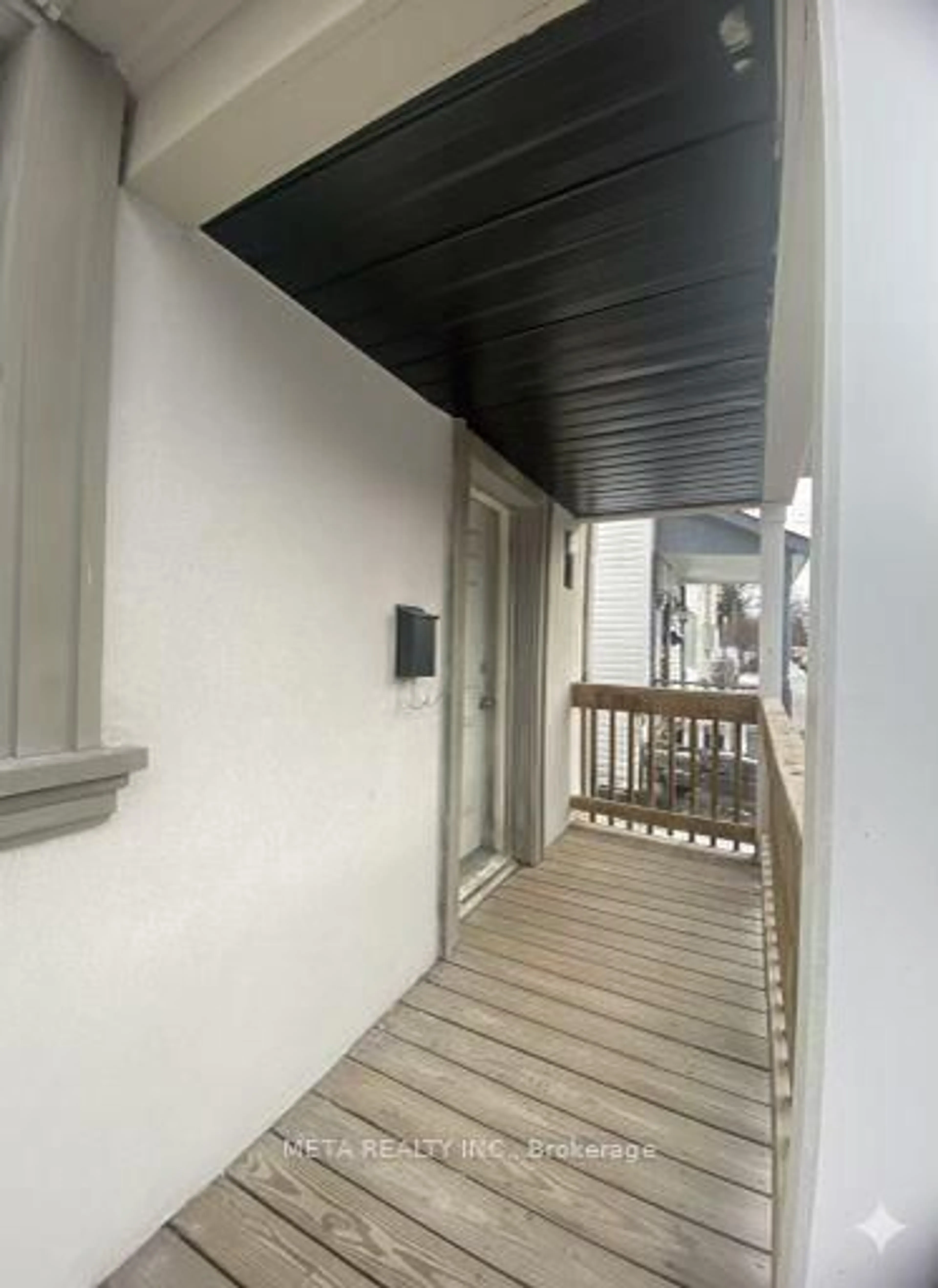 Balcony in the apartment, city buildings view from balcony for 636 Union St, Peterborough Ontario K9H 3V5