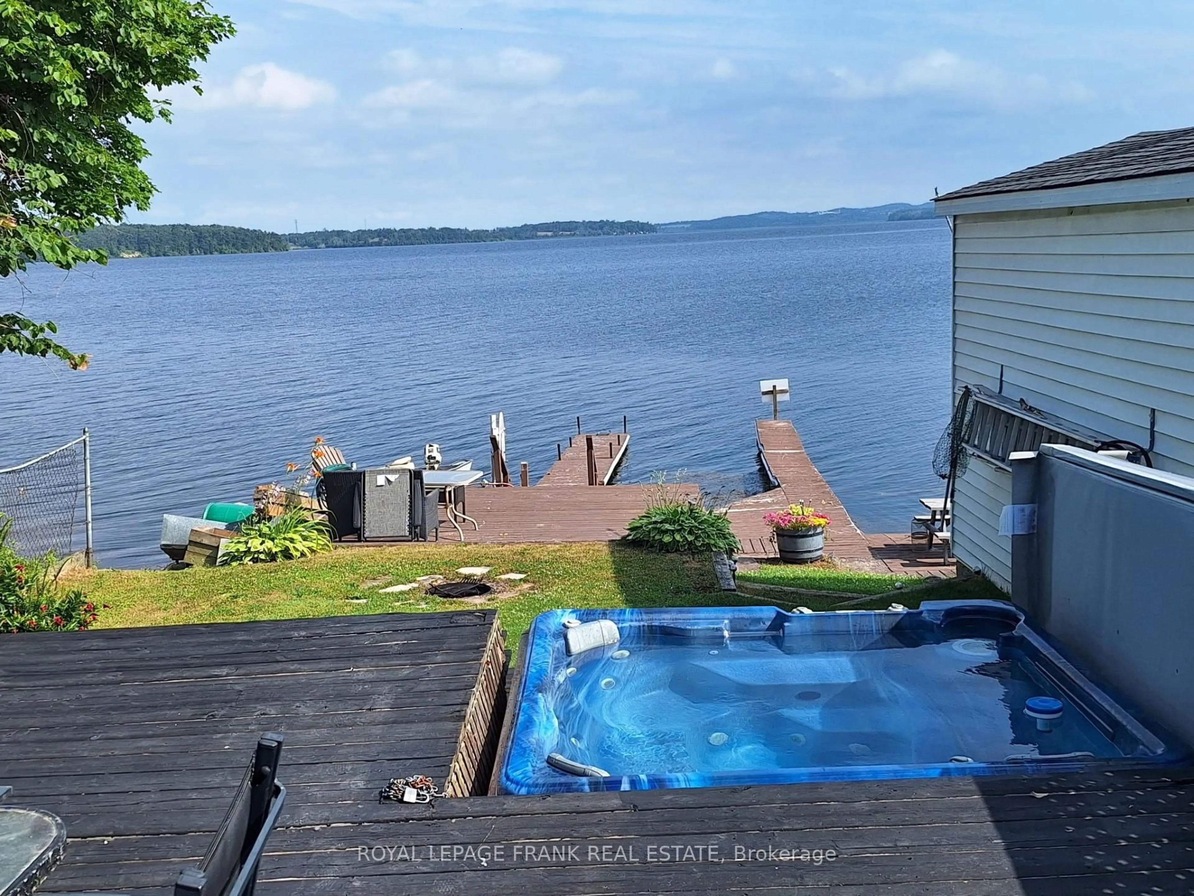 A pic from outside/outdoor area/front of a property/back of a property/a pic from drone, water/lake/river/ocean view for 6108 Curtis Point Rd #17, Alnwick/Haldimand Ontario K0K 2X0