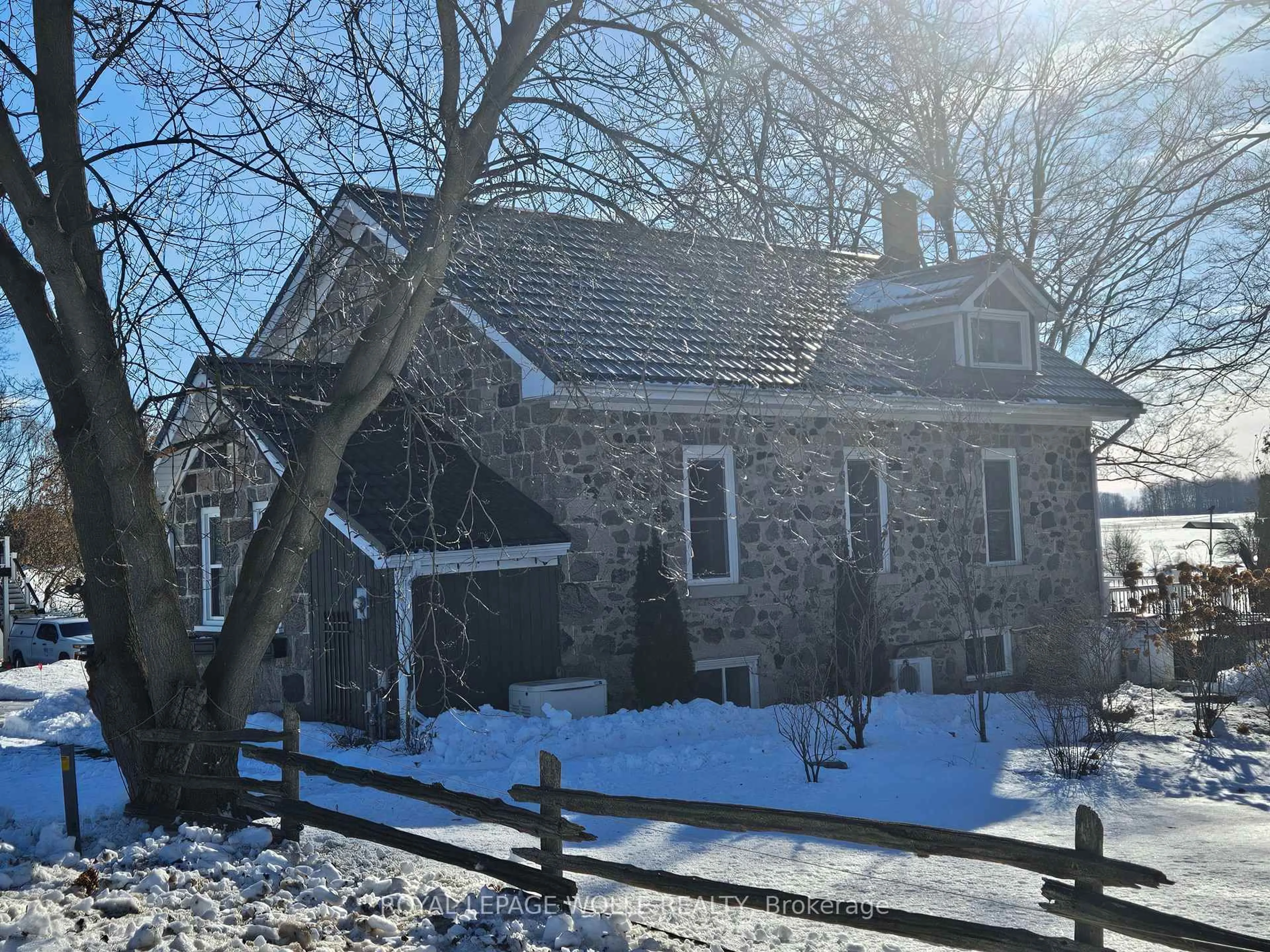 A pic from outside/outdoor area/front of a property/back of a property/a pic from drone, street for 6265 Line 89, North Perth Ontario N0G 1Y0