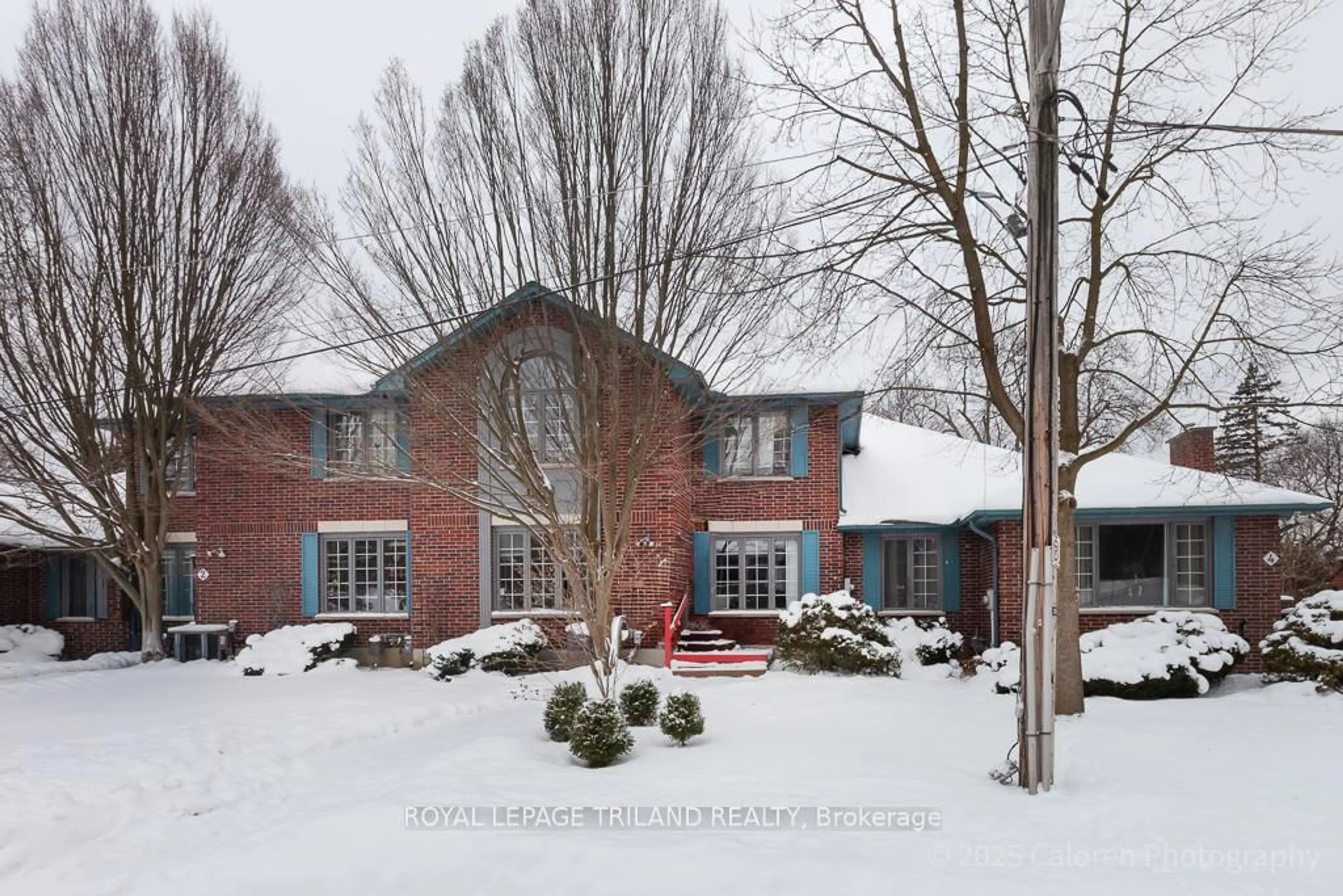 Home with brick exterior material, street for 1025 Brough St #3, London East Ontario N6A 3N5