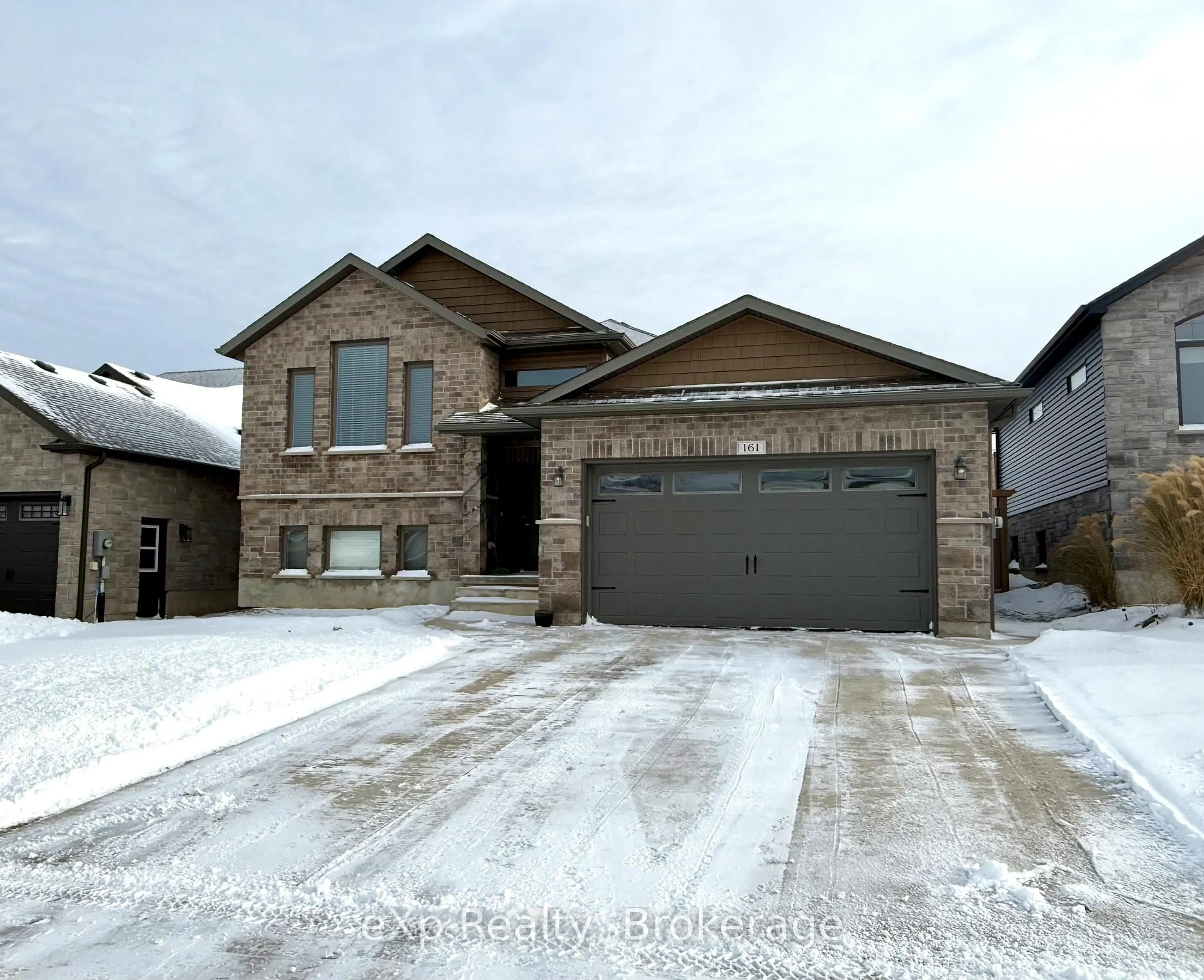 Home with brick exterior material, street for 161 17th Ave A, Hanover Ontario N4N 0B5