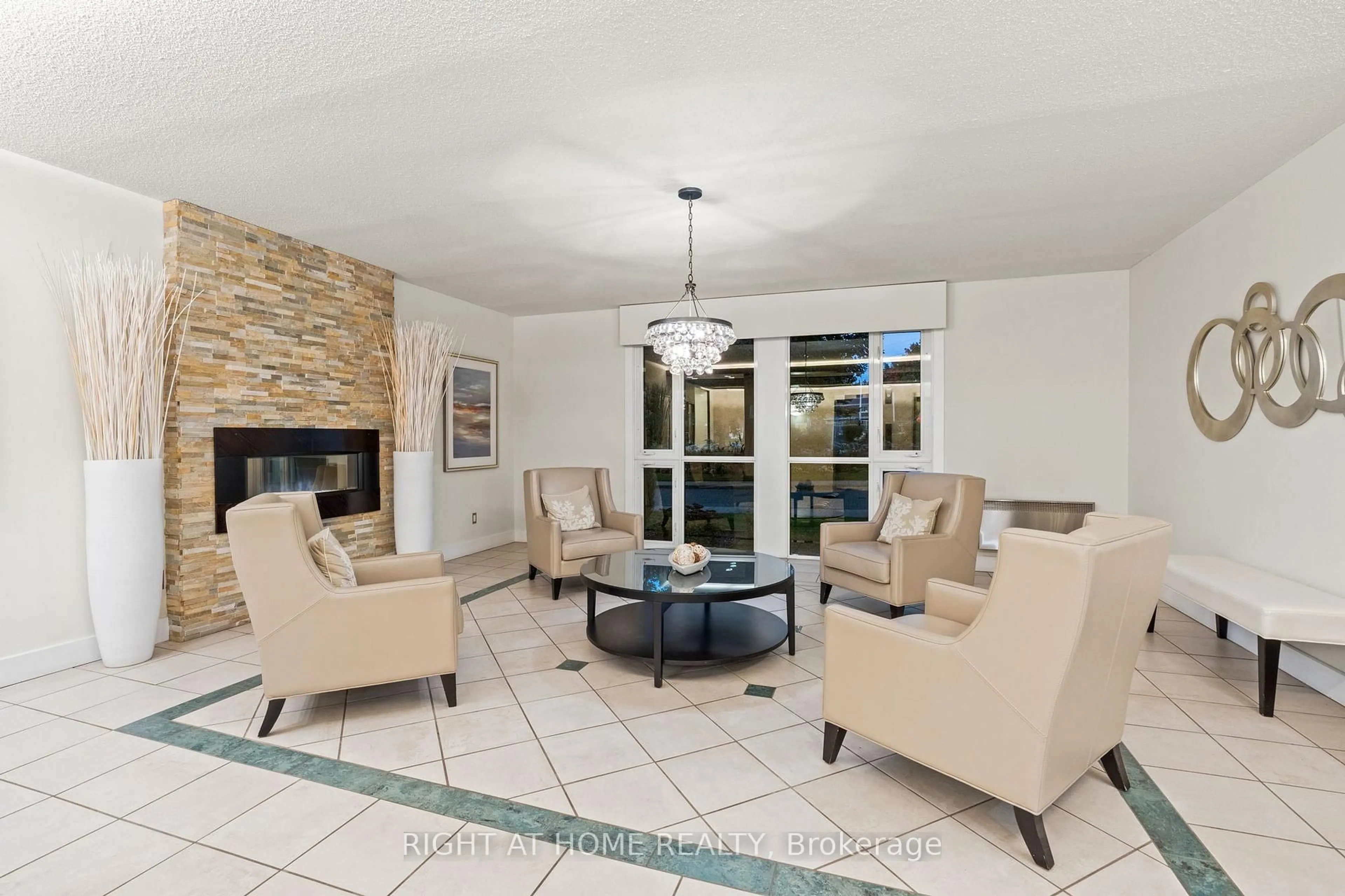 Living room with furniture, ceramic/tile floor for 1025 RICHMOND Rd #1006, Ottawa Ontario K2B 8G8