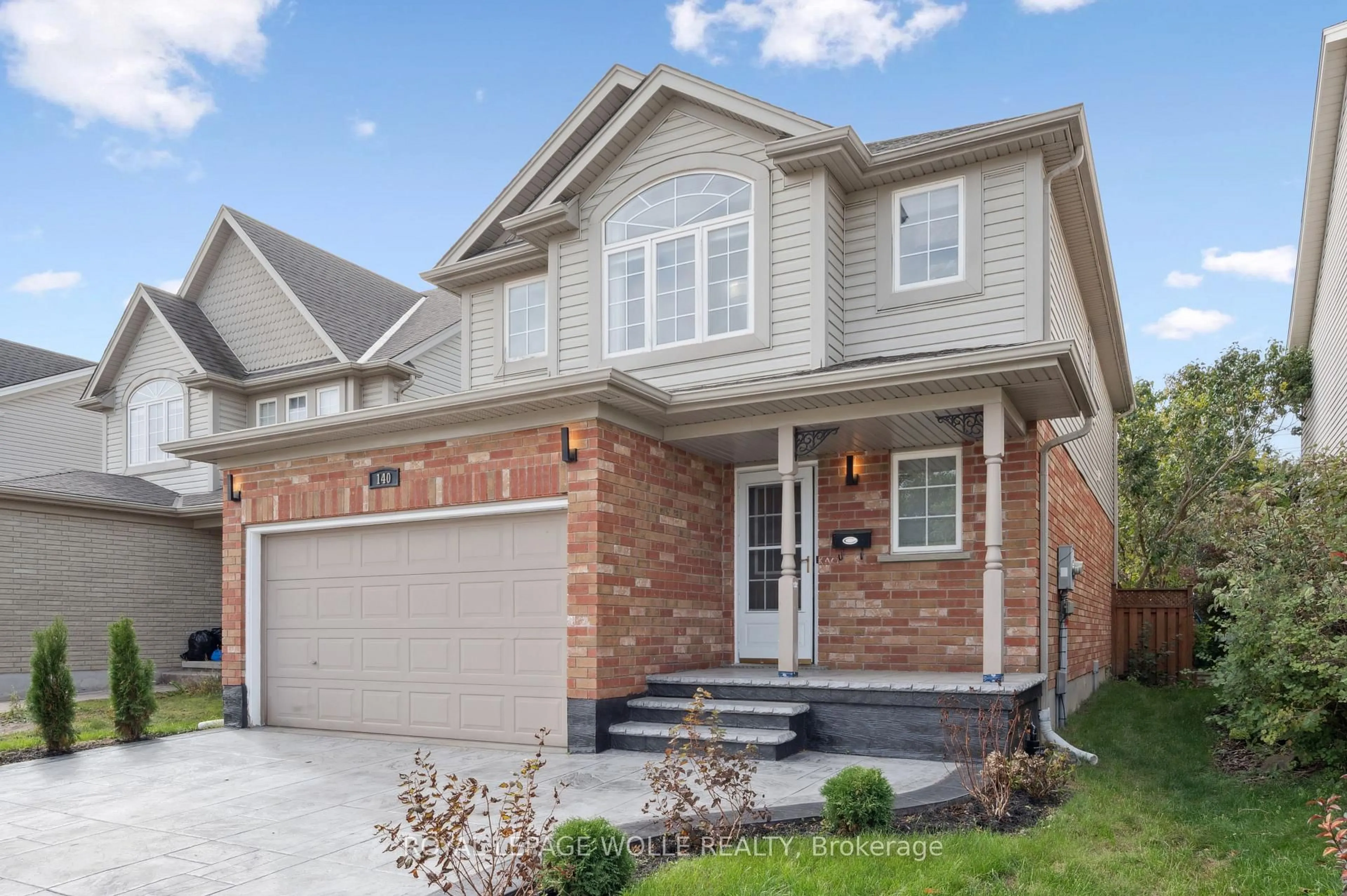 Home with brick exterior material, street for 140 Veronica Dr, Kitchener Ontario N2A 2R9