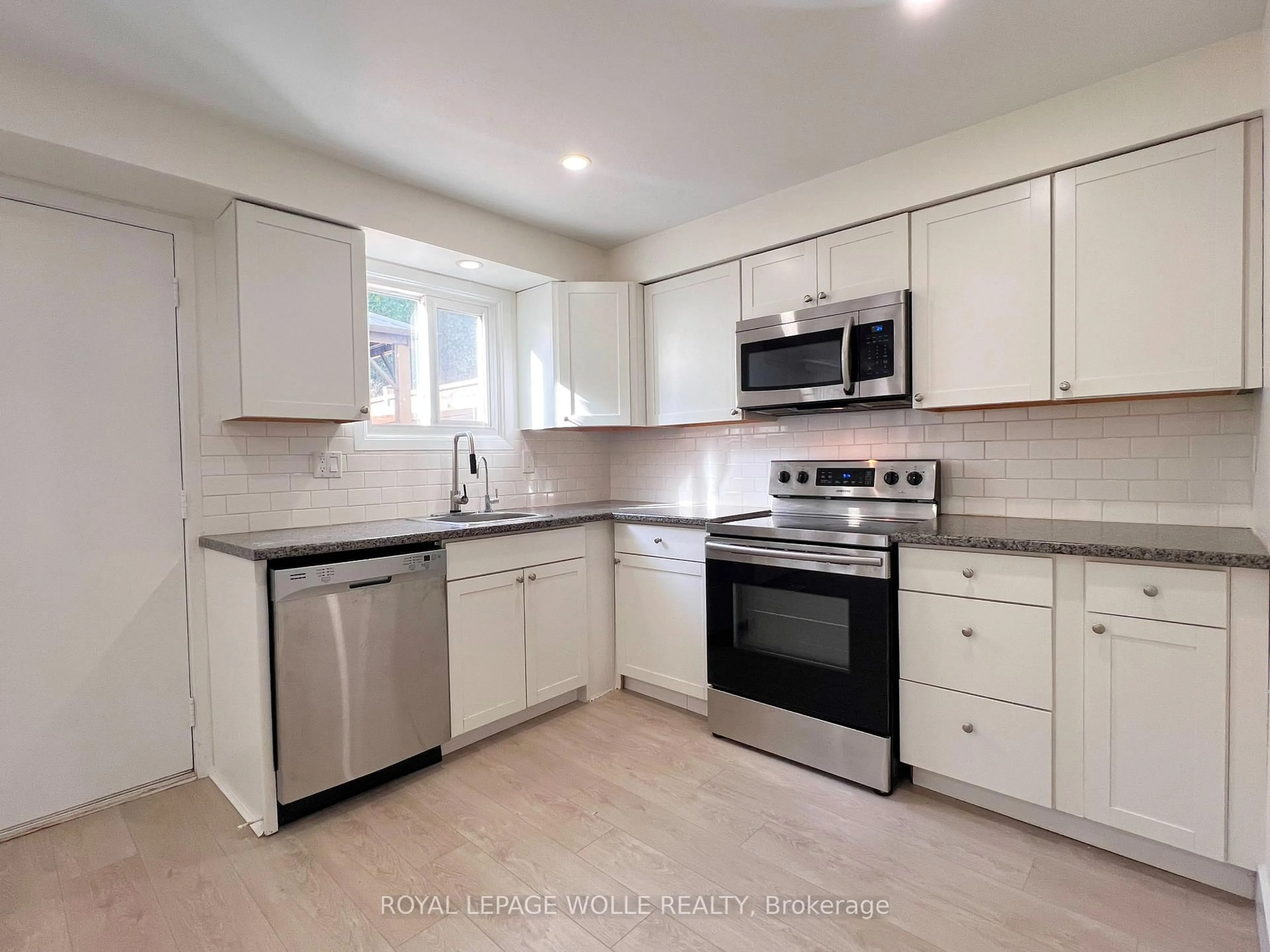 Standard kitchen, ceramic/tile floor for 223 Pioneer Dr #K75, Kitchener Ontario N2P 1L9