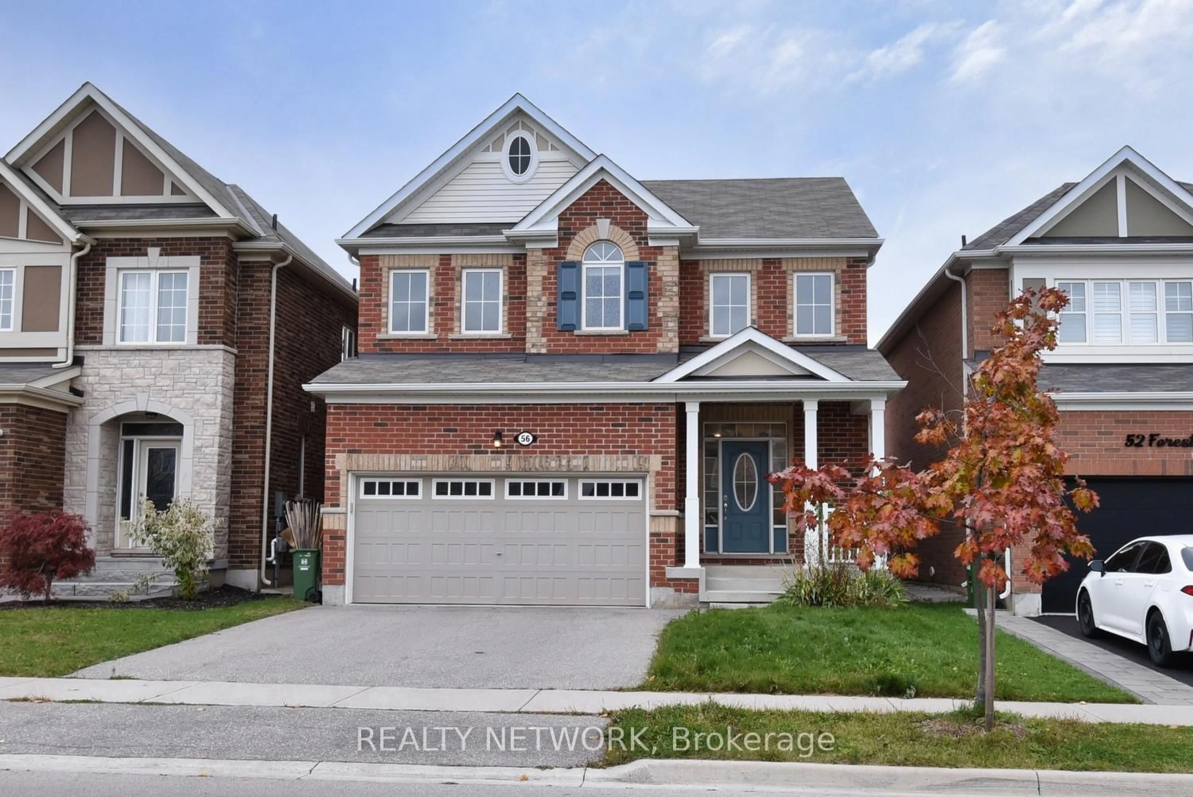 Home with brick exterior material, street for 56 Forest Ridge Dr, Hamilton Ontario L8B 1V4