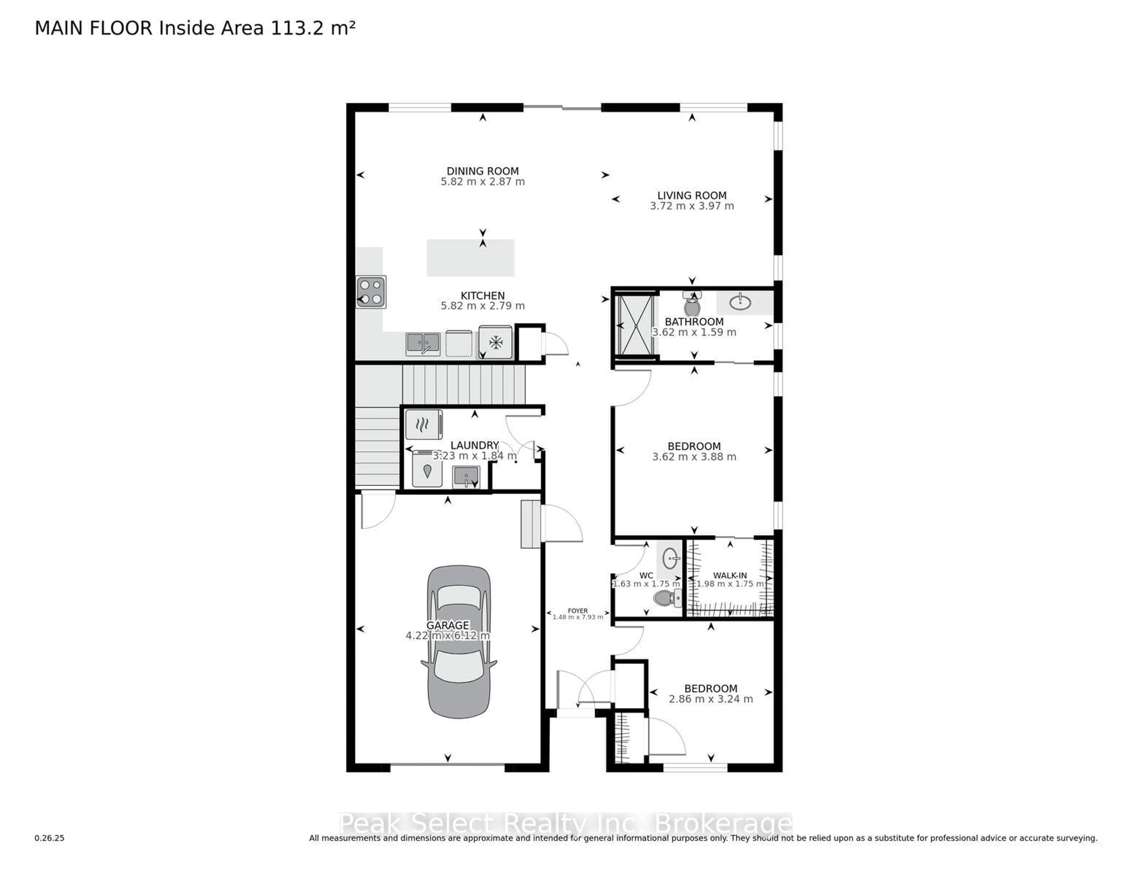 Floor plan for 275 Mccourt Pl, North Perth Ontario N0G 1B0