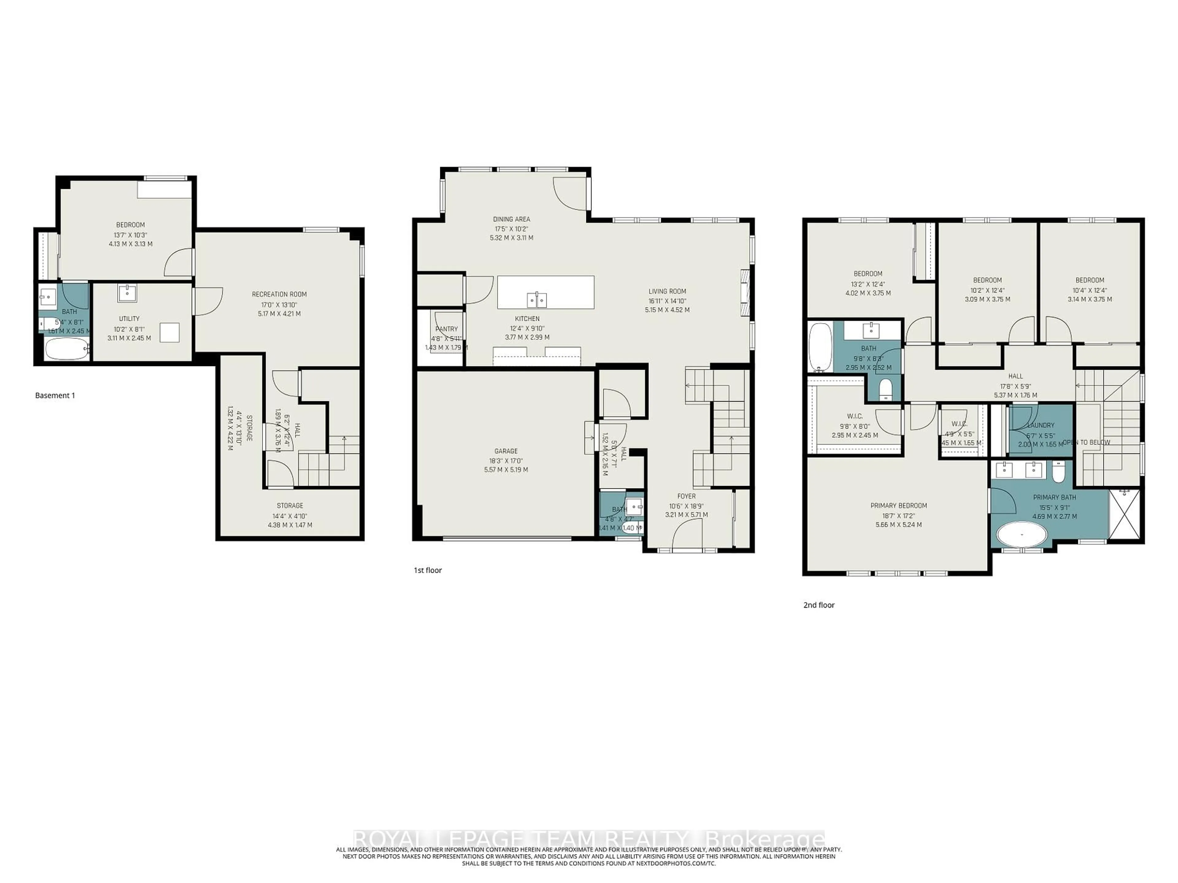 Floor plan for 336 Peninsula Rd, Ottawa Ontario K2J 7L9