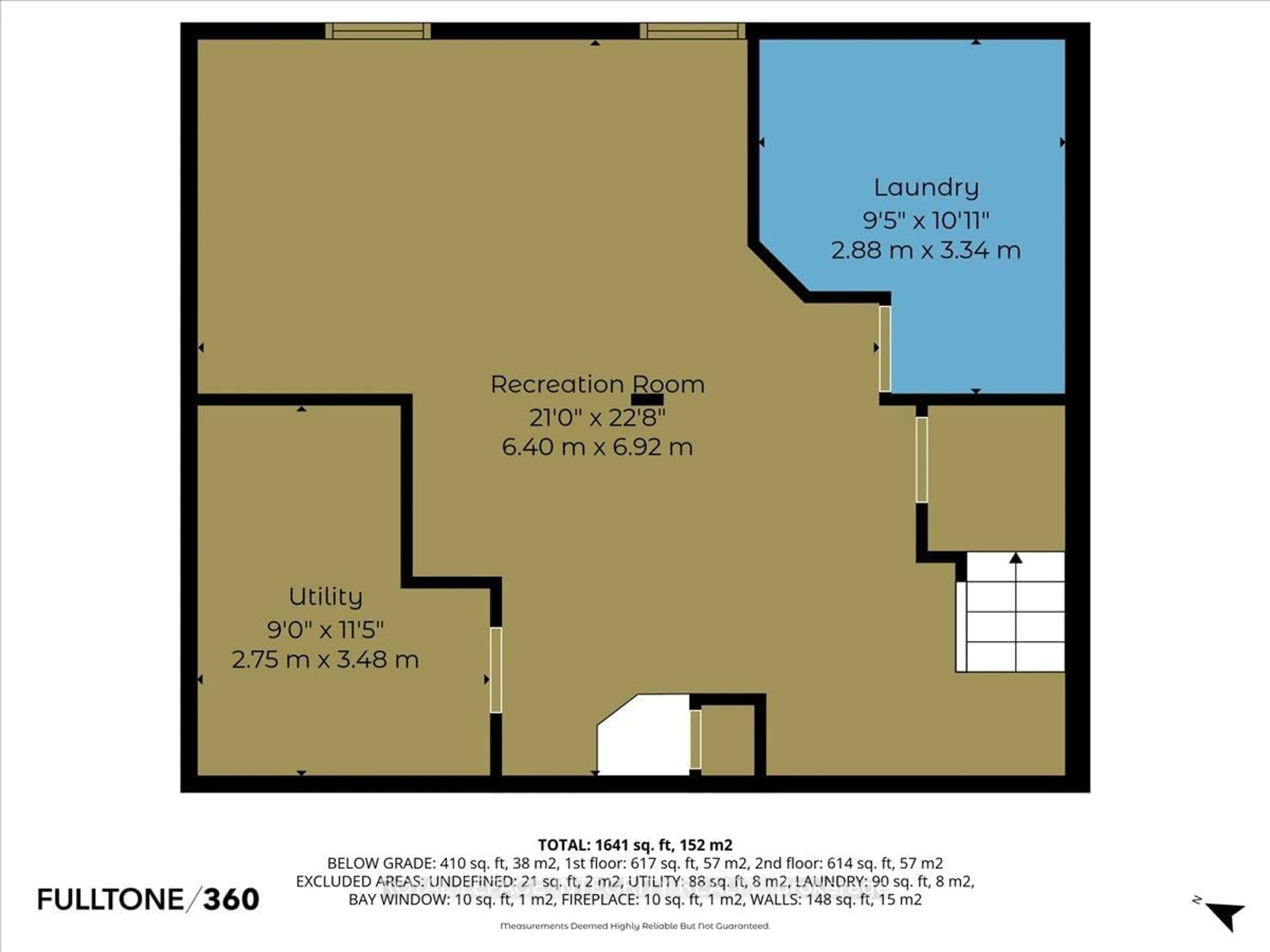 Floor plan for 809 Vinette Cres, Ottawa Ontario K1E 1X1
