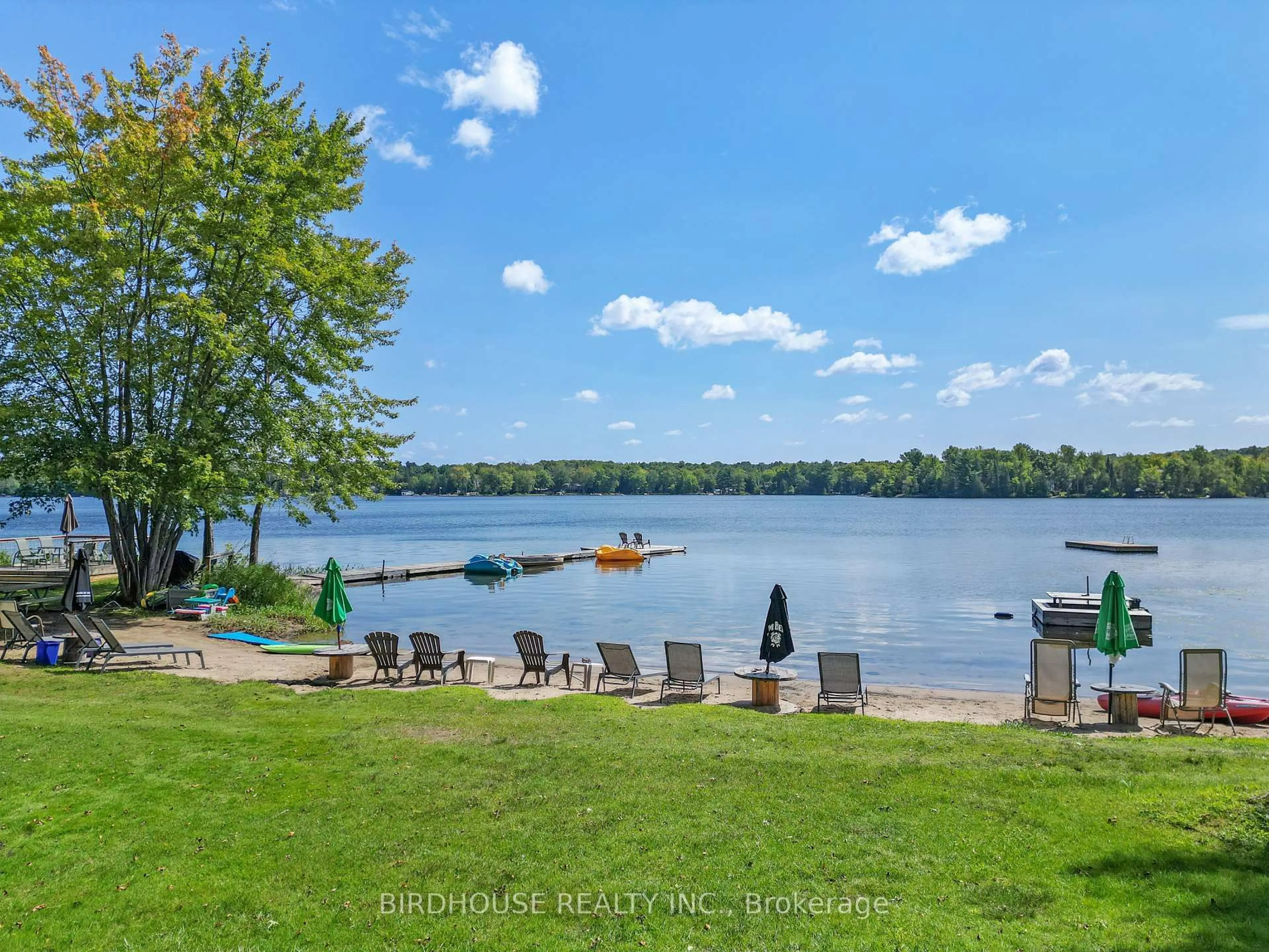 Patio, water/lake/river/ocean view for 15 Cedar Nook Rd, Kawartha Lakes Ontario K0M 1K0
