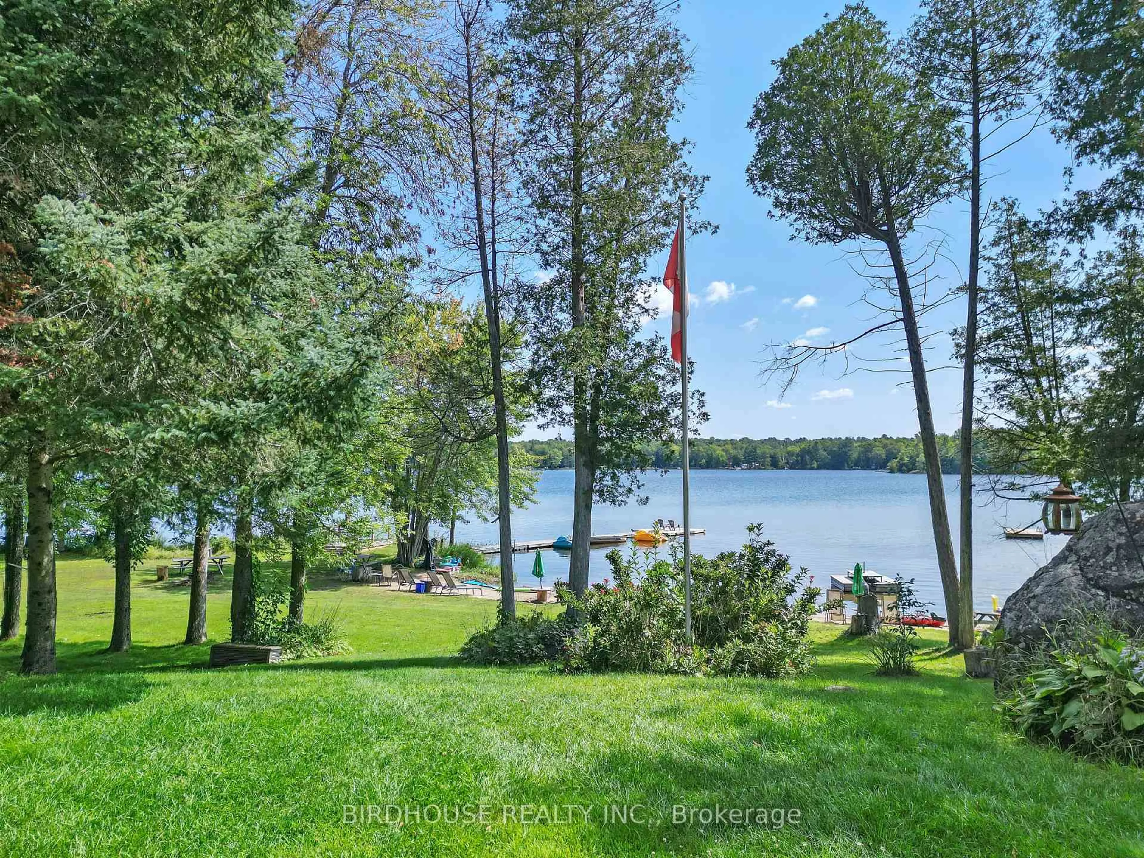 Patio, water/lake/river/ocean view for 15 Cedar Nook Rd, Kawartha Lakes Ontario K0M 1K0