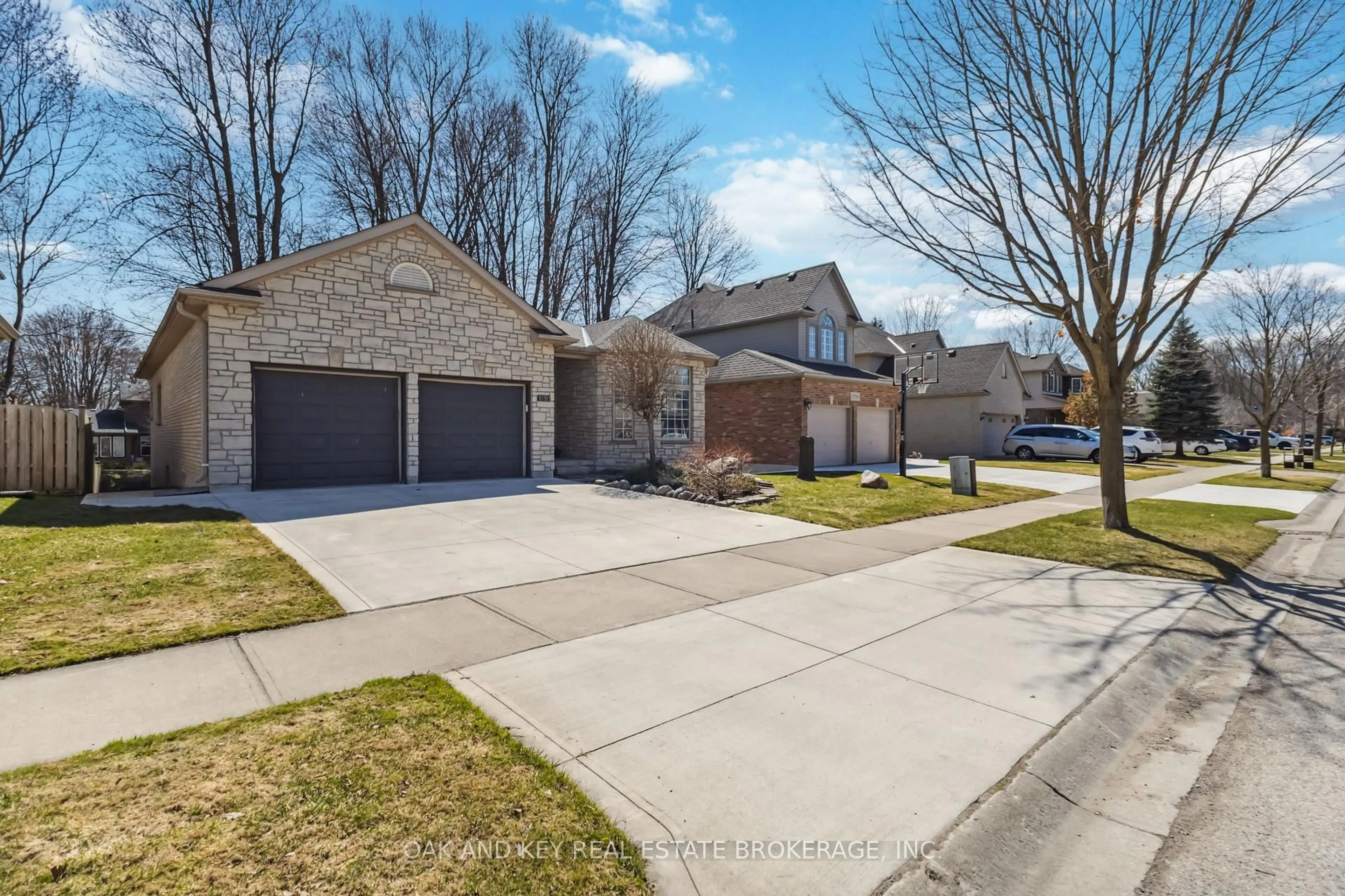 A pic from outside/outdoor area/front of a property/back of a property/a pic from drone, street for 1791 MILESTONE Rd, London North Ontario N5X 2G1