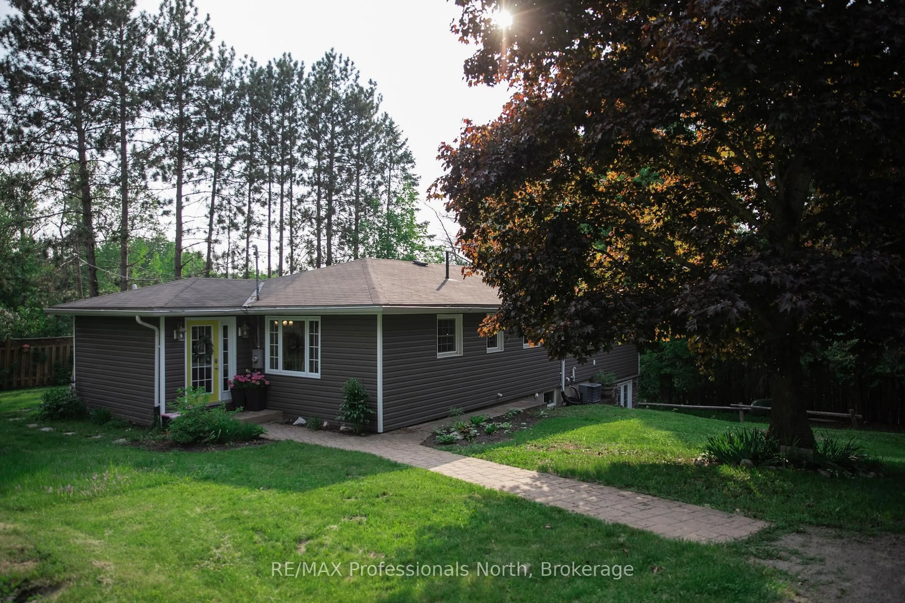 A pic from outside/outdoor area/front of a property/back of a property/a pic from drone, forest/trees view for 22 Robert Dr, Bancroft Ontario K0L 1C0