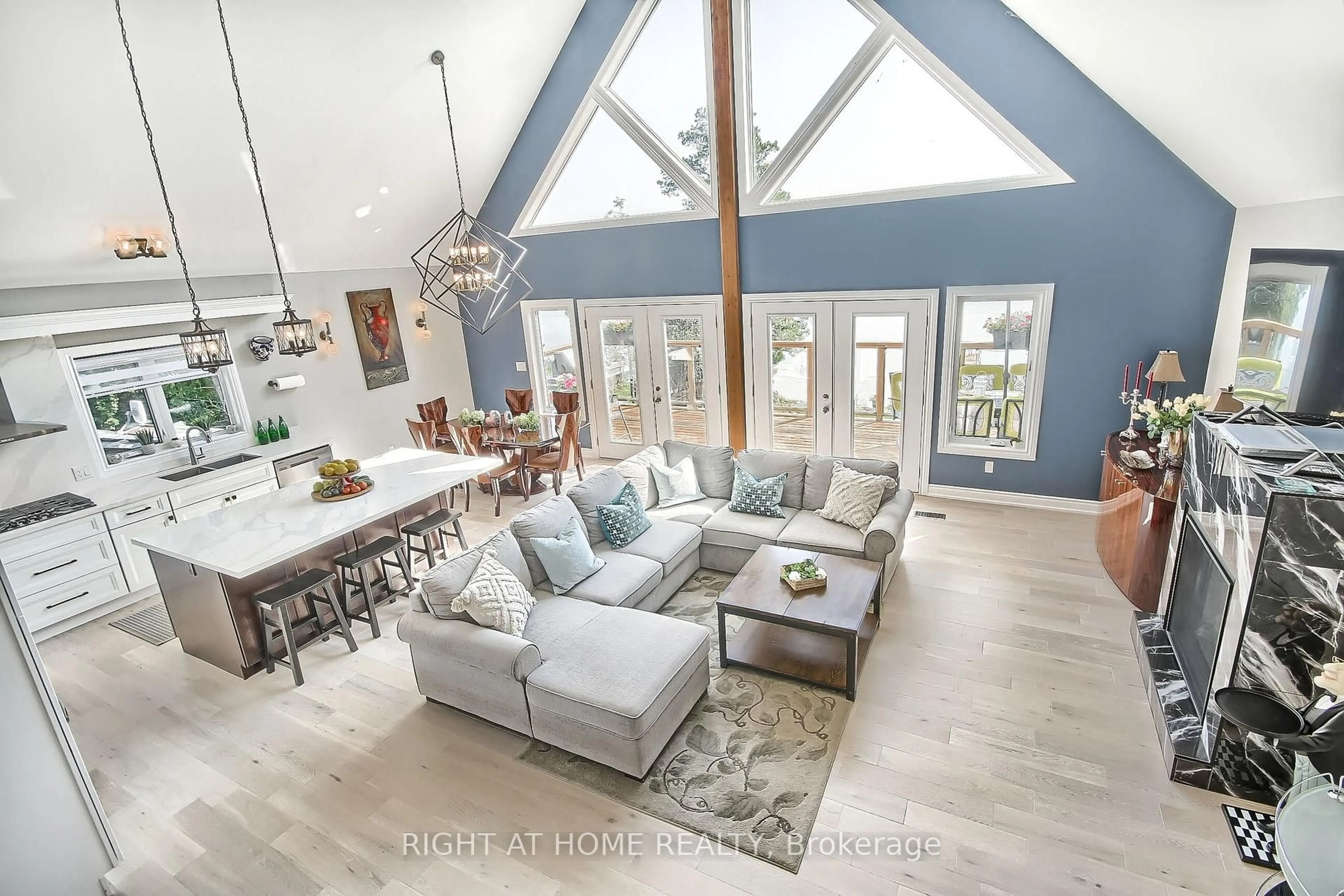 Open concept kitchen, unknown for 26 Beach Rd, Kawartha Lakes Ontario K0M 2C0