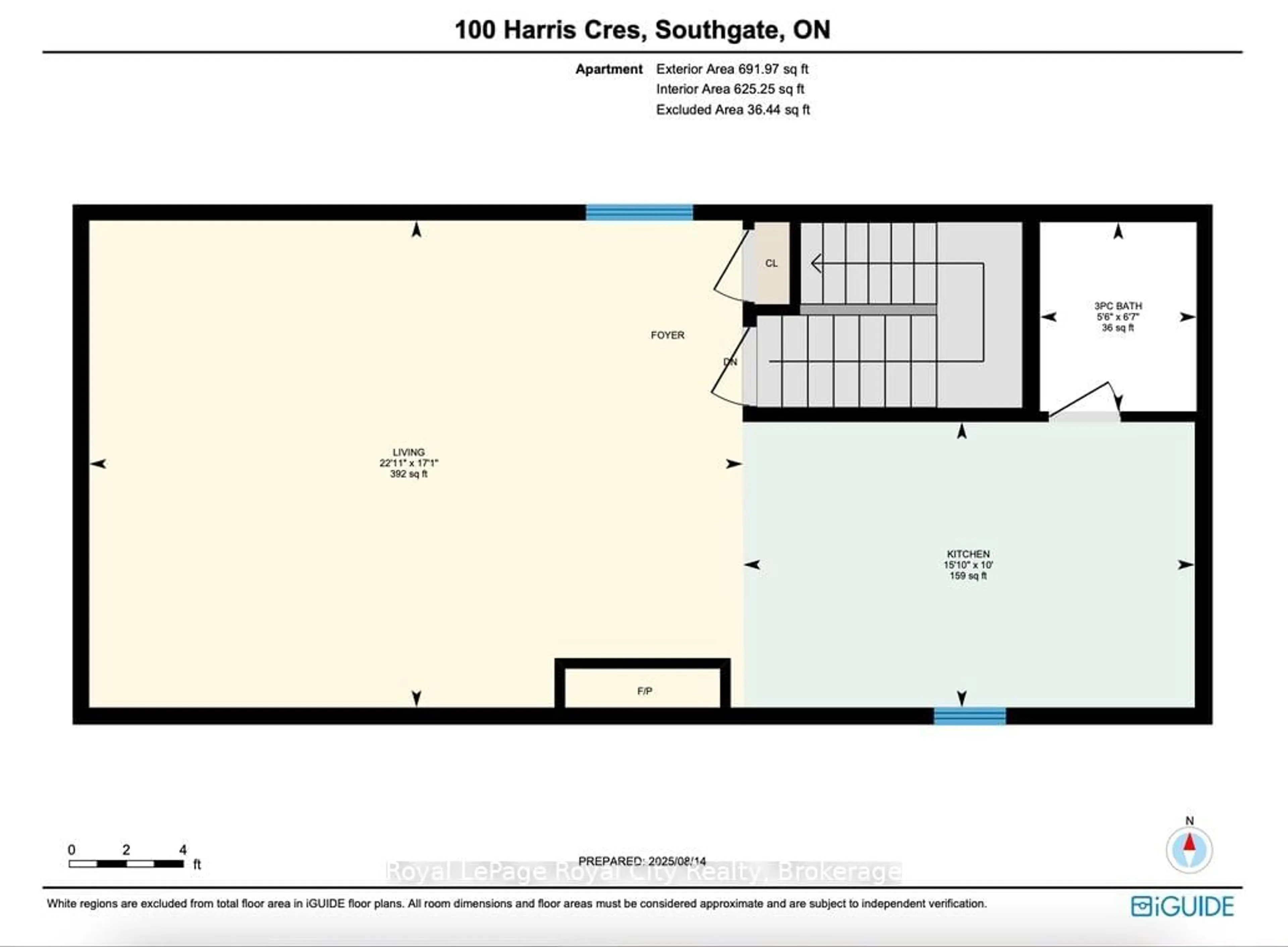 Floor plan for 100 Harris Cres, Southgate Ontario N0G 2L0