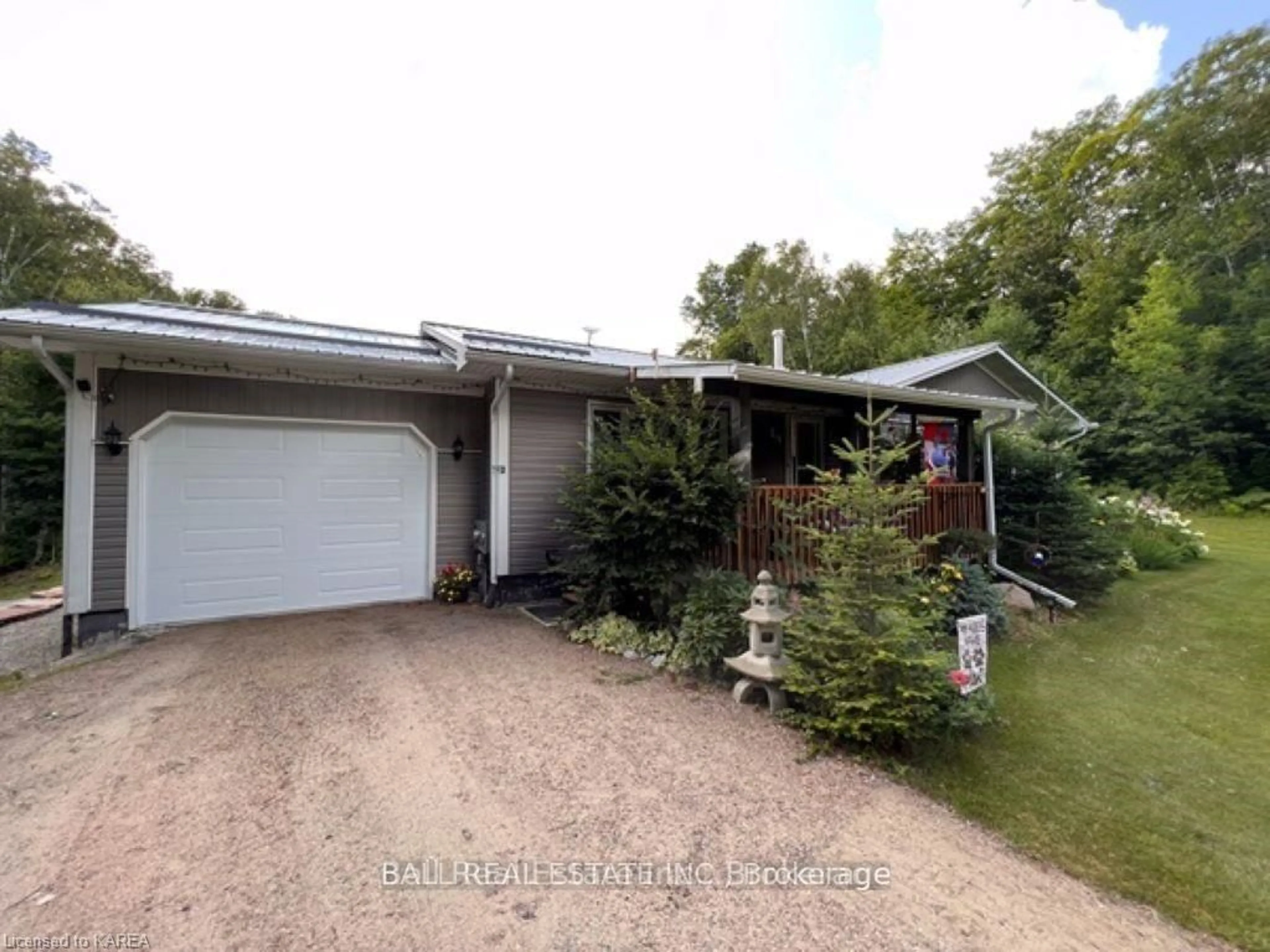 A pic from outside/outdoor area/front of a property/back of a property/a pic from drone, street for 123 Kuno Rd, Boulter Ontario K0L 1G0
