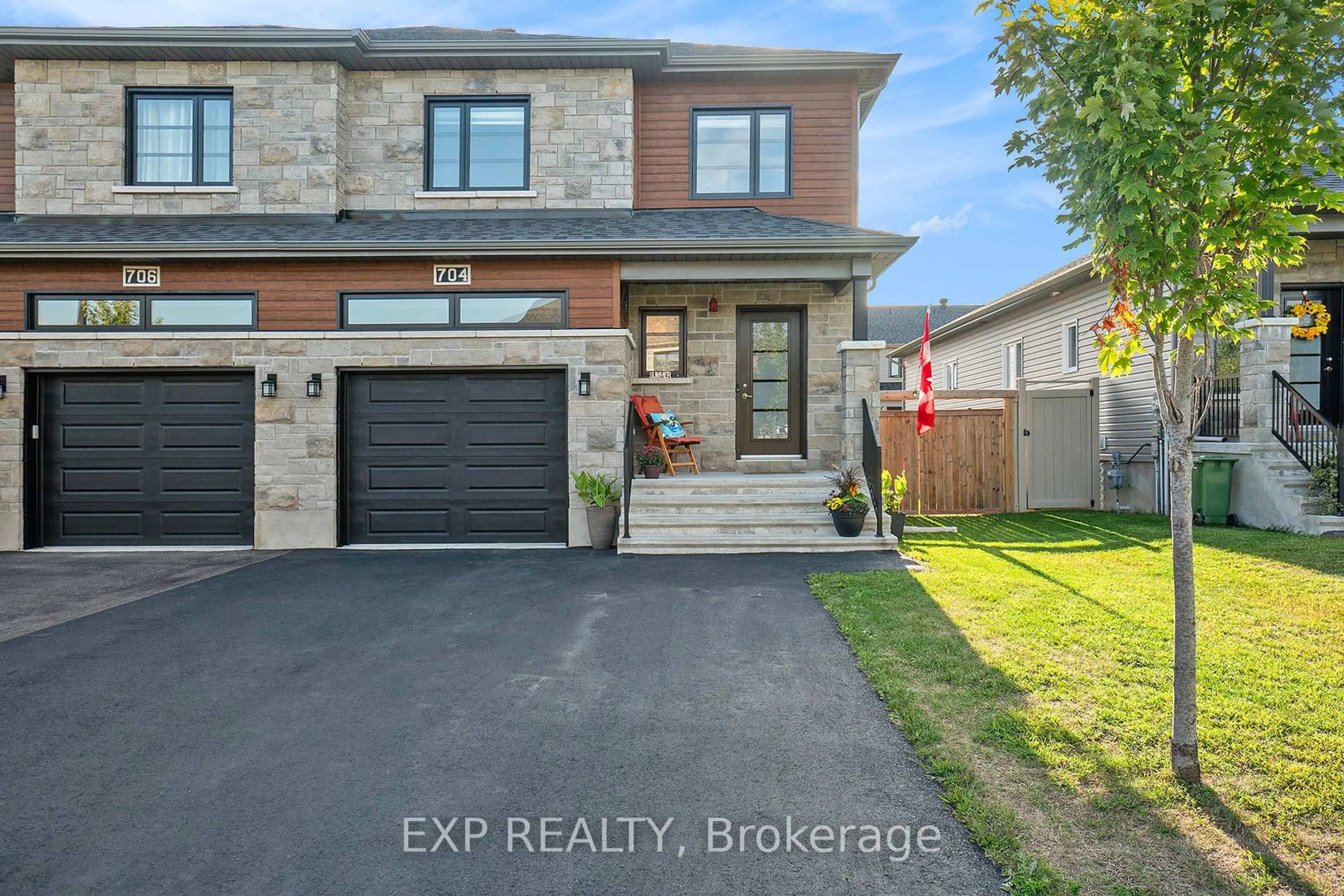 Home with brick exterior material, street for 704 Azure St, Russell Ontario K4R 1E5