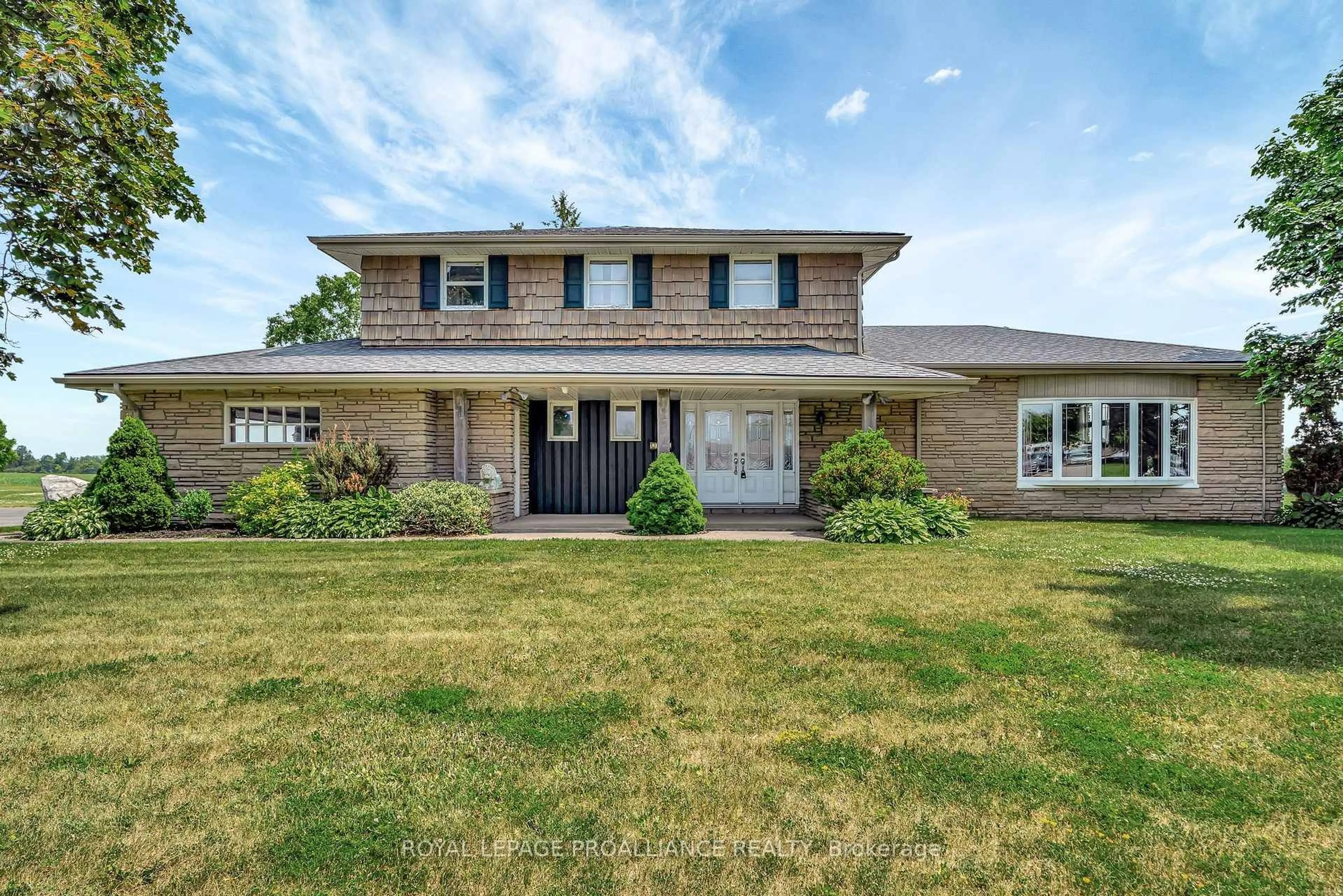 Home with brick exterior material, street for 6864 Highway 62, Belleville Ontario K8N 0L7