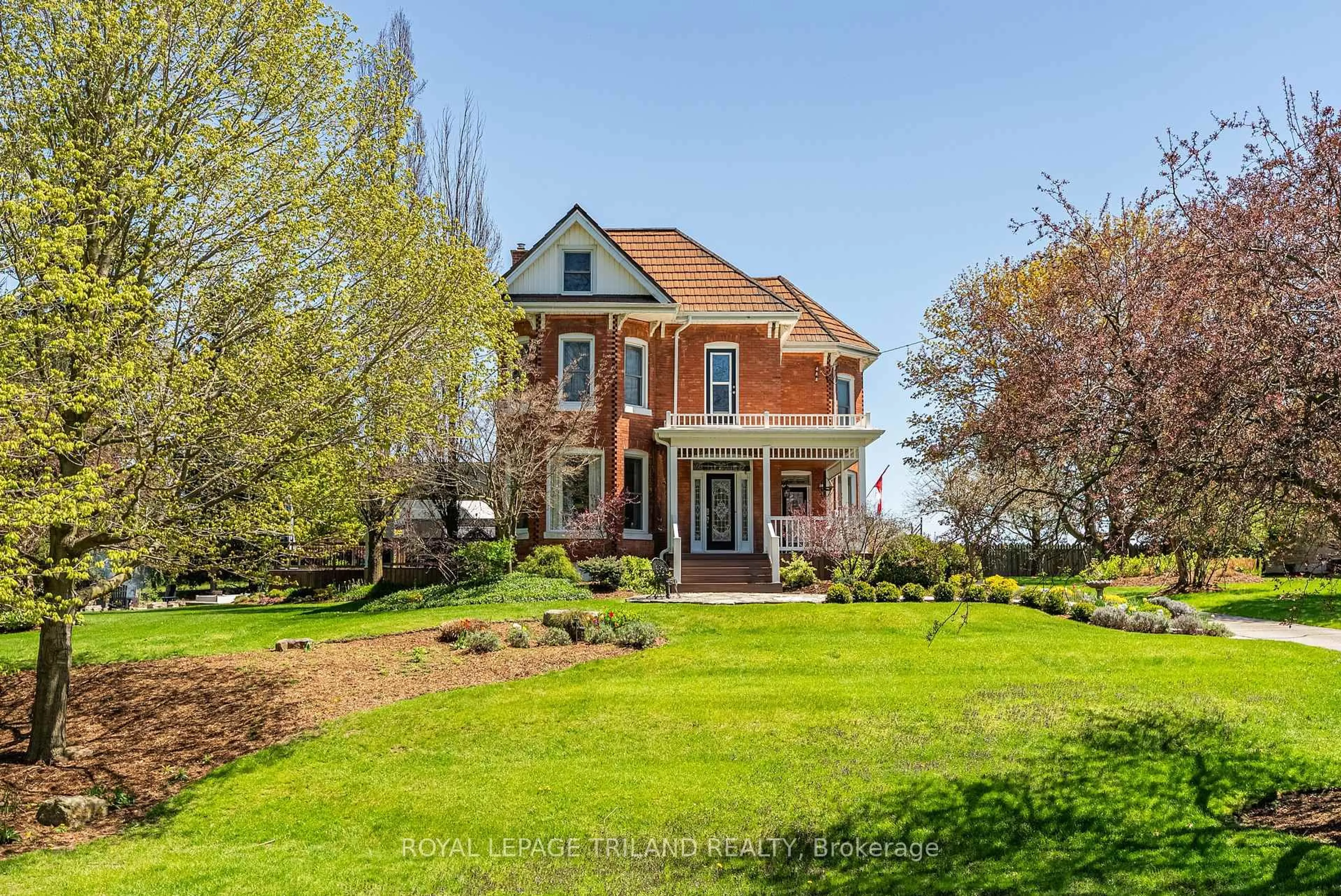 Home with brick exterior material, unknown for 6058 STONE CHURCH Rd, Central Elgin Ontario N0L 2L0