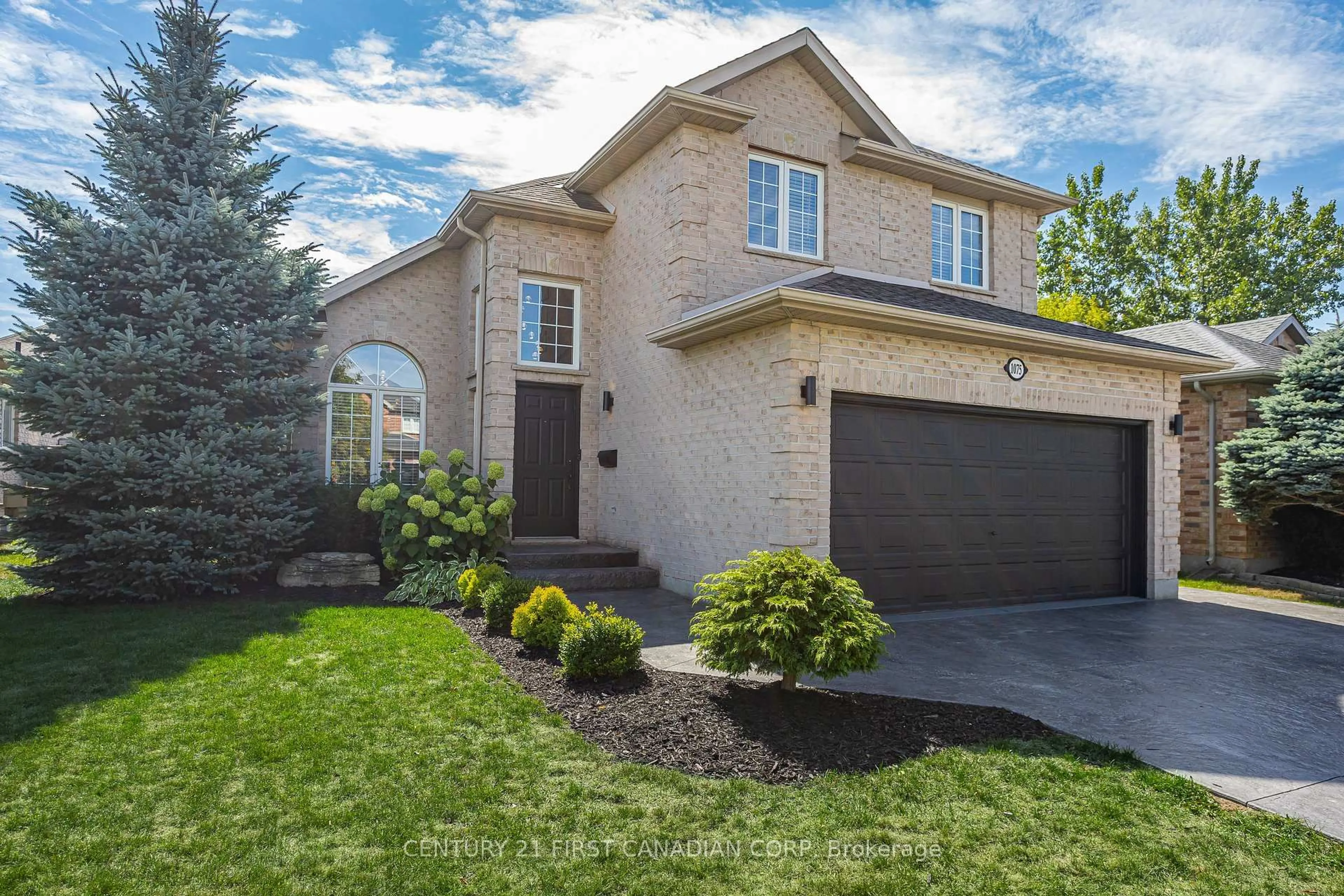 Home with brick exterior material, street for 1075 Blackmaple Crt, London East Ontario N5Y 5P9