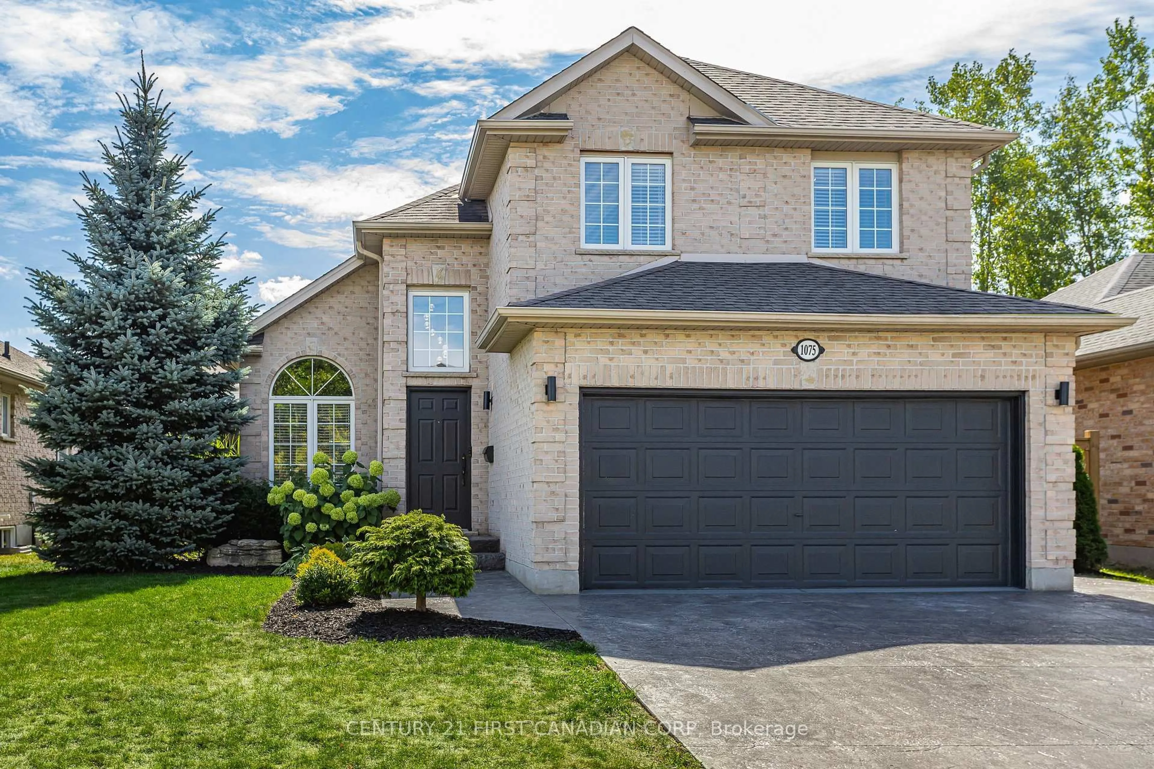 Home with brick exterior material, street for 1075 Blackmaple Crt, London East Ontario N5Y 5P9