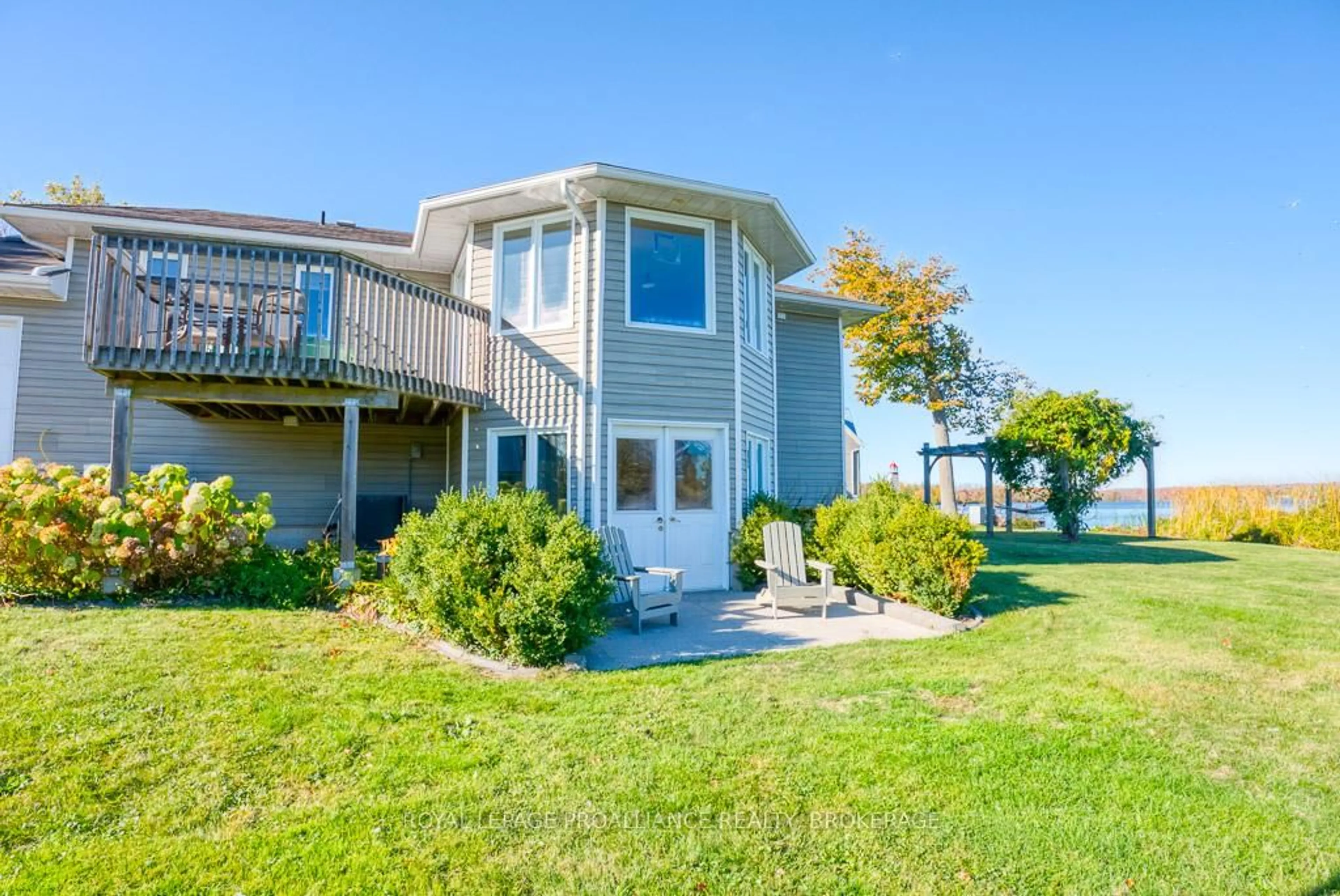 Patio, water/lake/river/ocean view for 2318 15 Highway, Kingston Ontario K7L 4V3