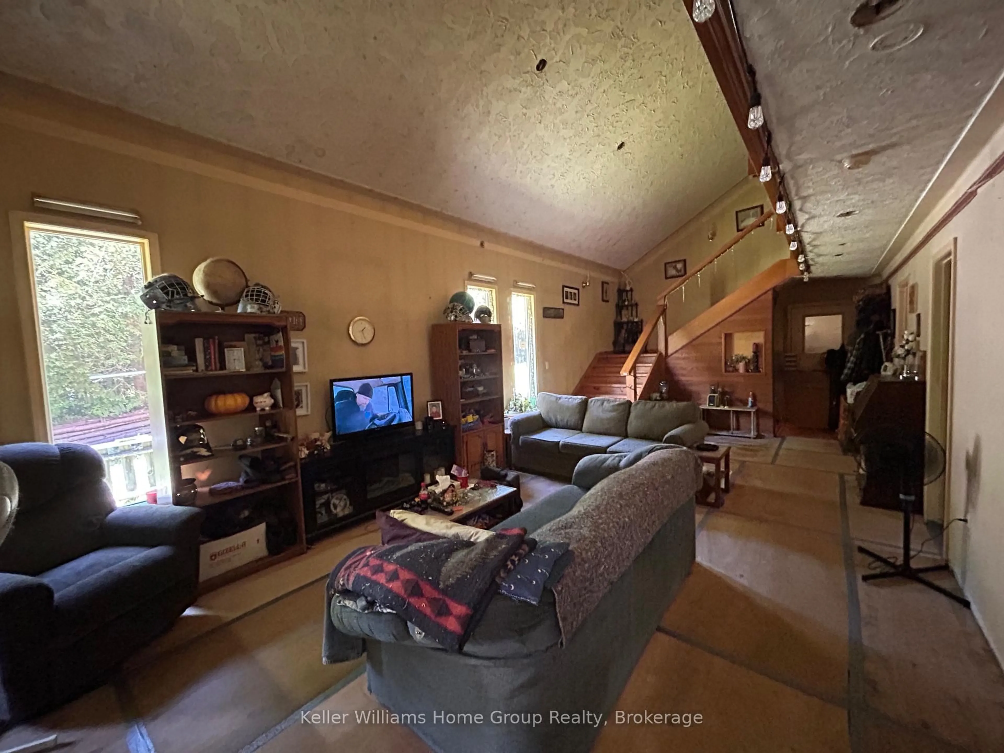 Living room with furniture, floor is not visible for 135431 9th Line, Grey Highlands Ontario N0C 1H0