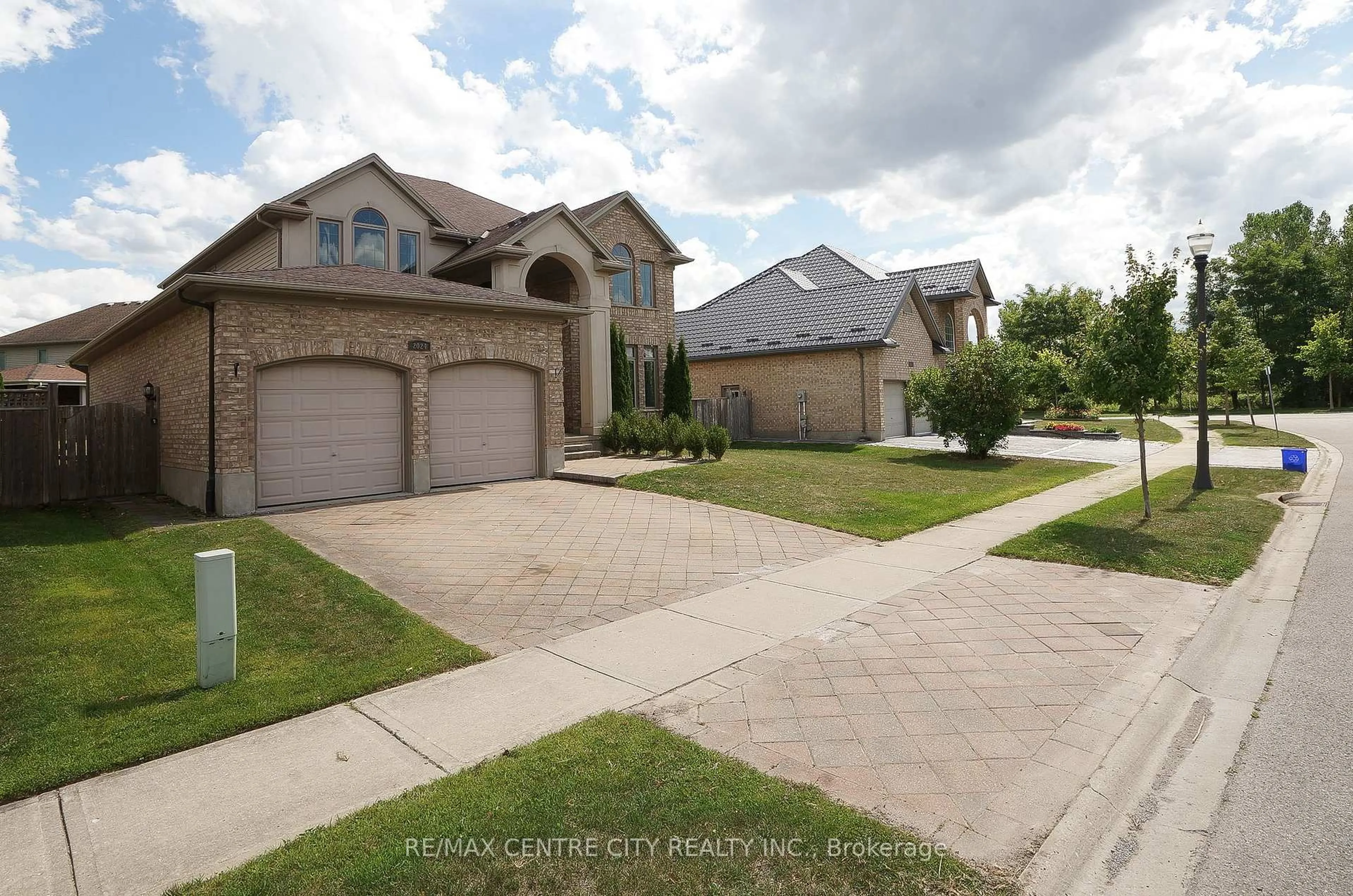 Home with brick exterior material, street for 2024 Pennyroyal St, London North Ontario N5X 0E5
