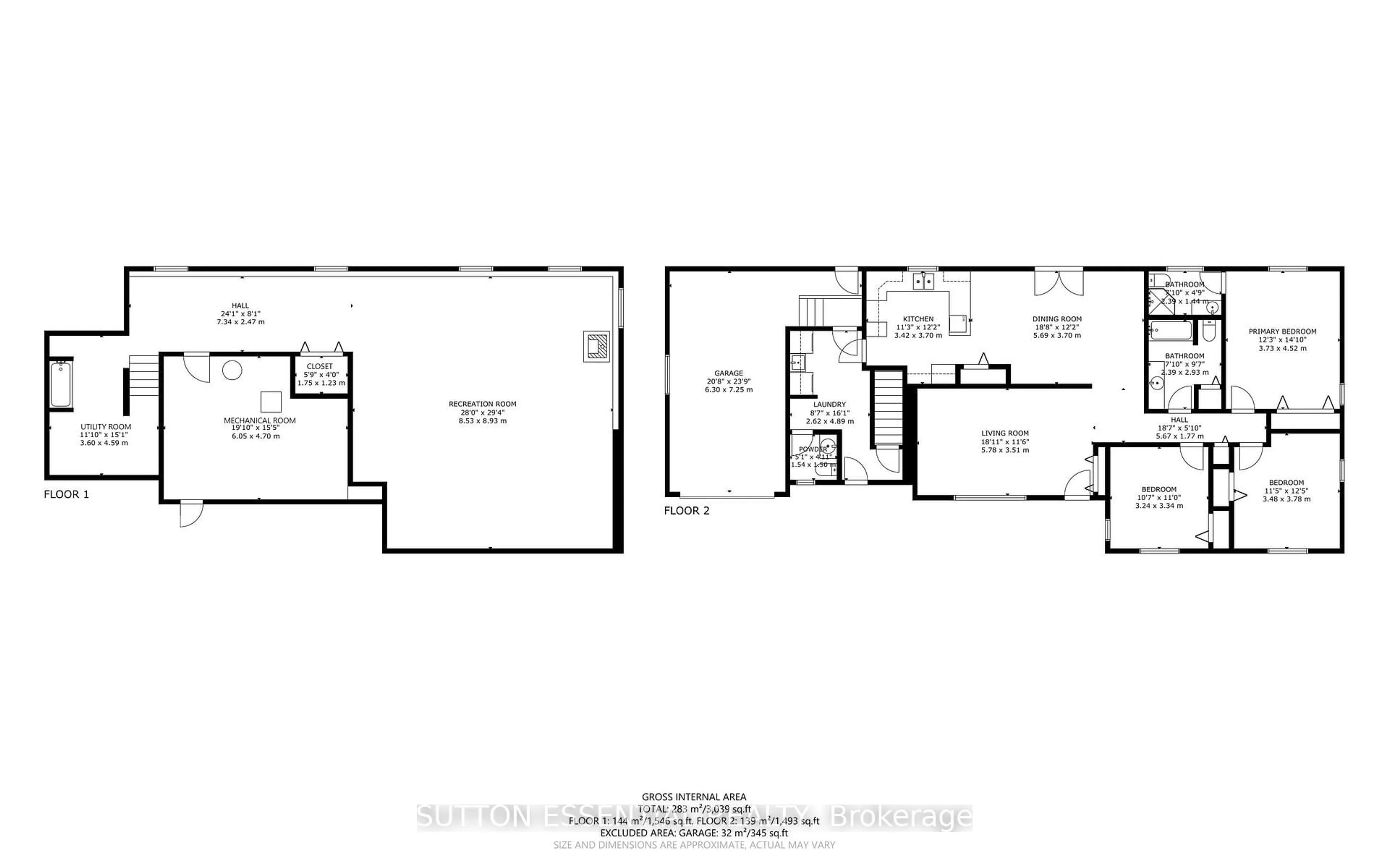 Floor plan for 2216 2nd Concession Rd, Augusta Ontario K6V 5T1