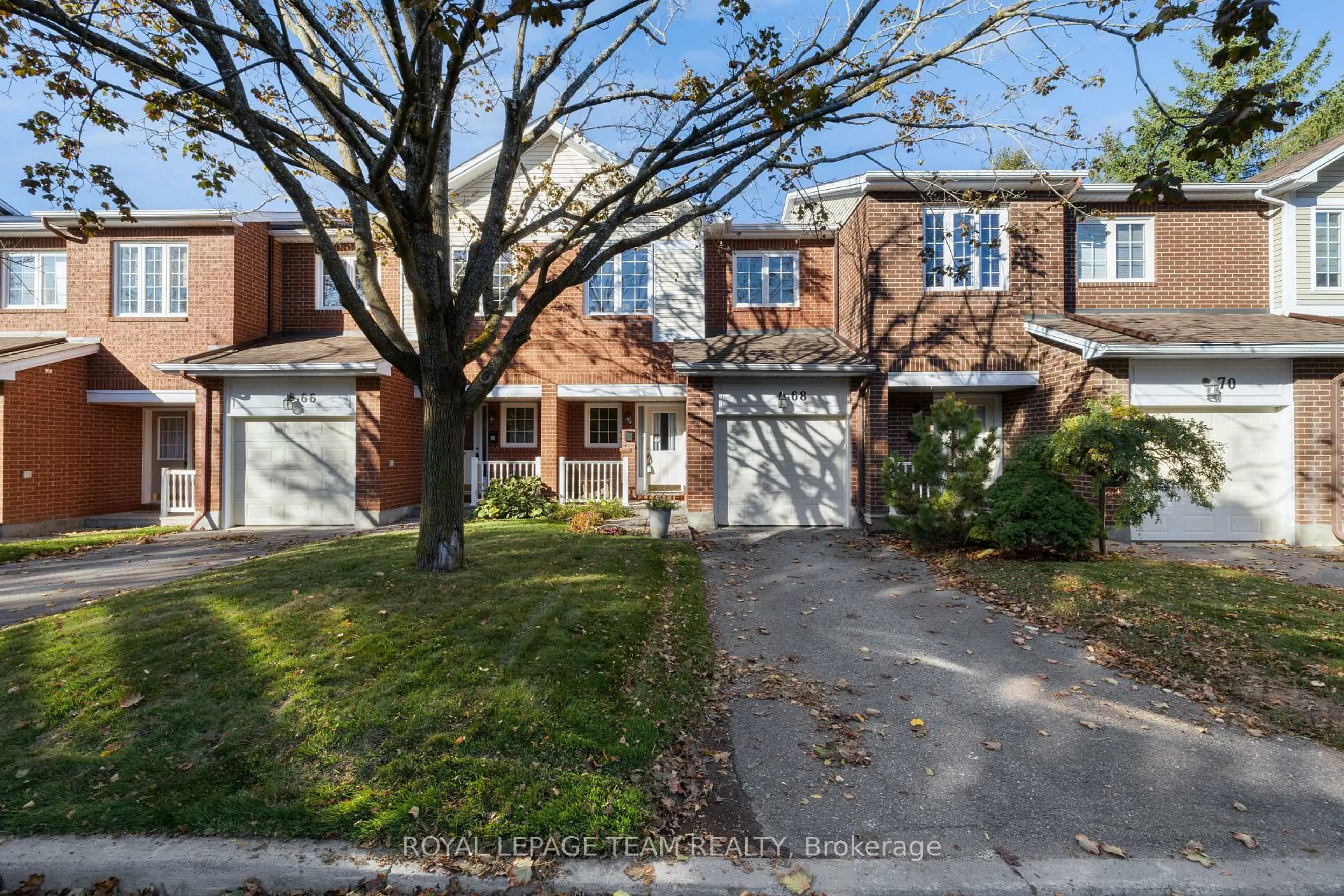 Home with brick exterior material, street for 68 Grandcourt Dr #31, Ottawa Ontario K2G 5W9