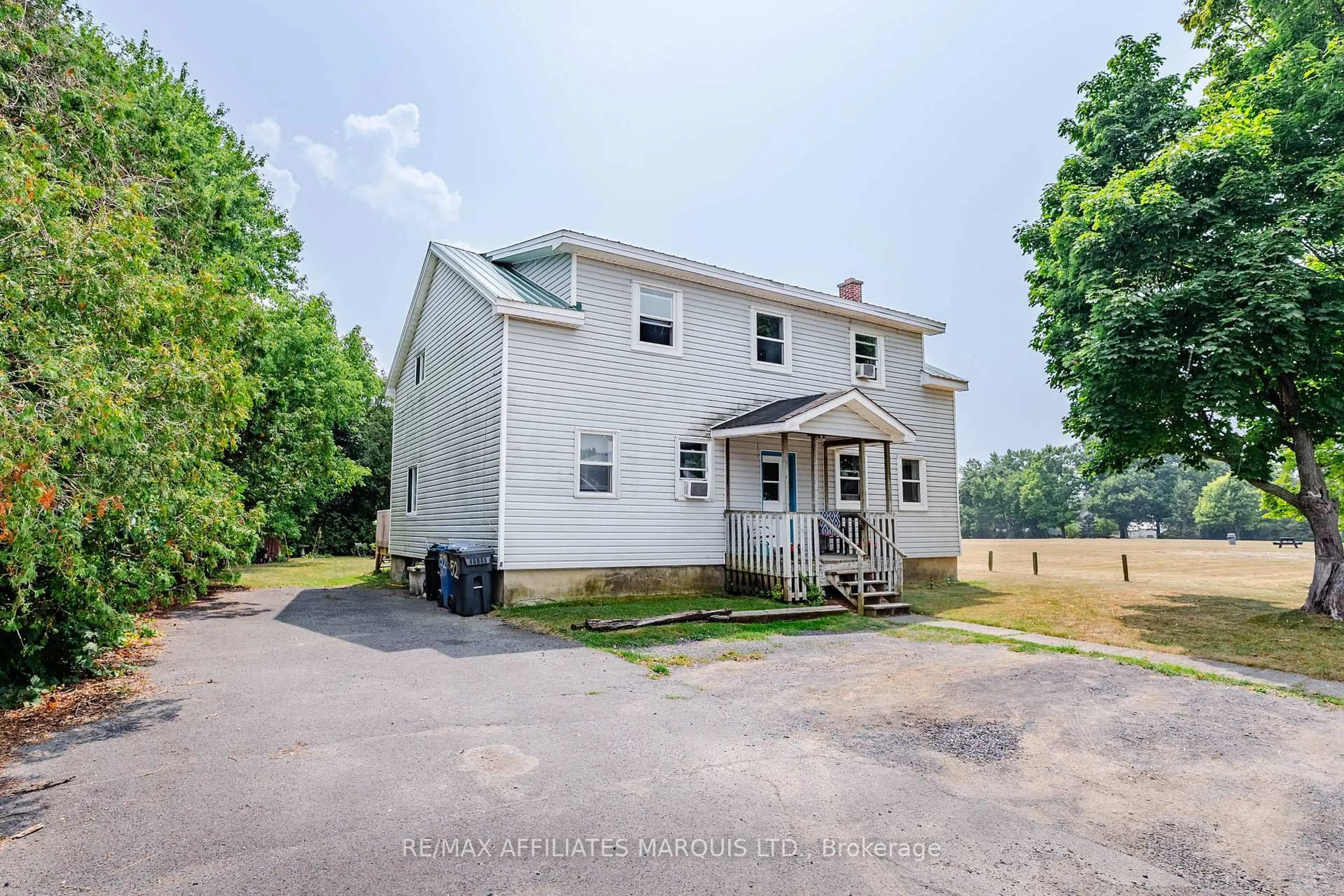 A pic from outside/outdoor area/front of a property/back of a property/a pic from drone, building for 52 Elm St Ingleside St, South Stormont Ontario K0C 1R0
