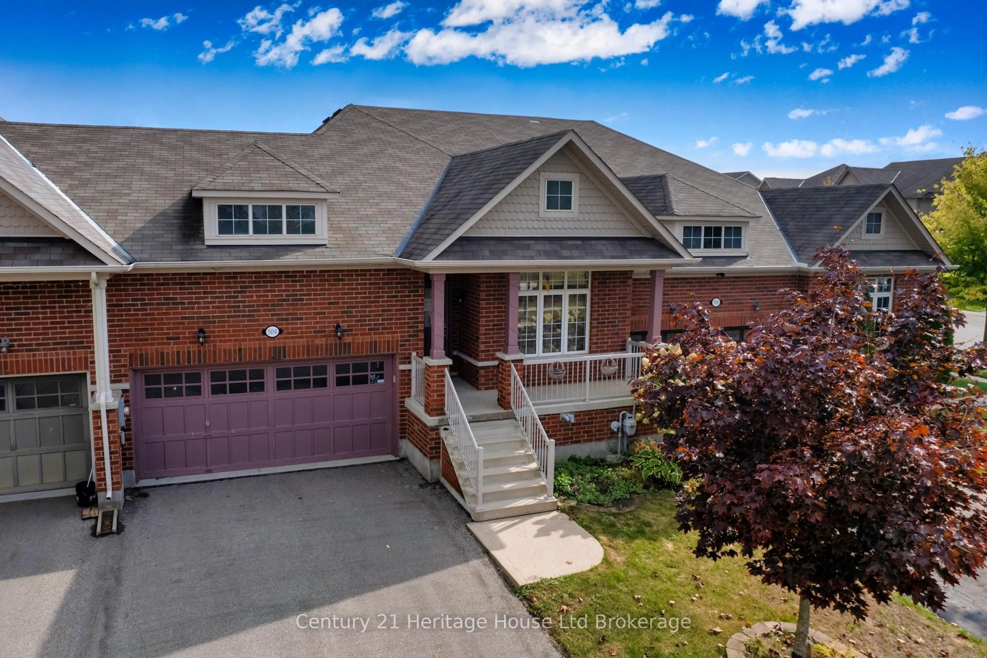 Home with brick exterior material, street for 504 Baldwin Cres, Woodstock Ontario N4T 0G6