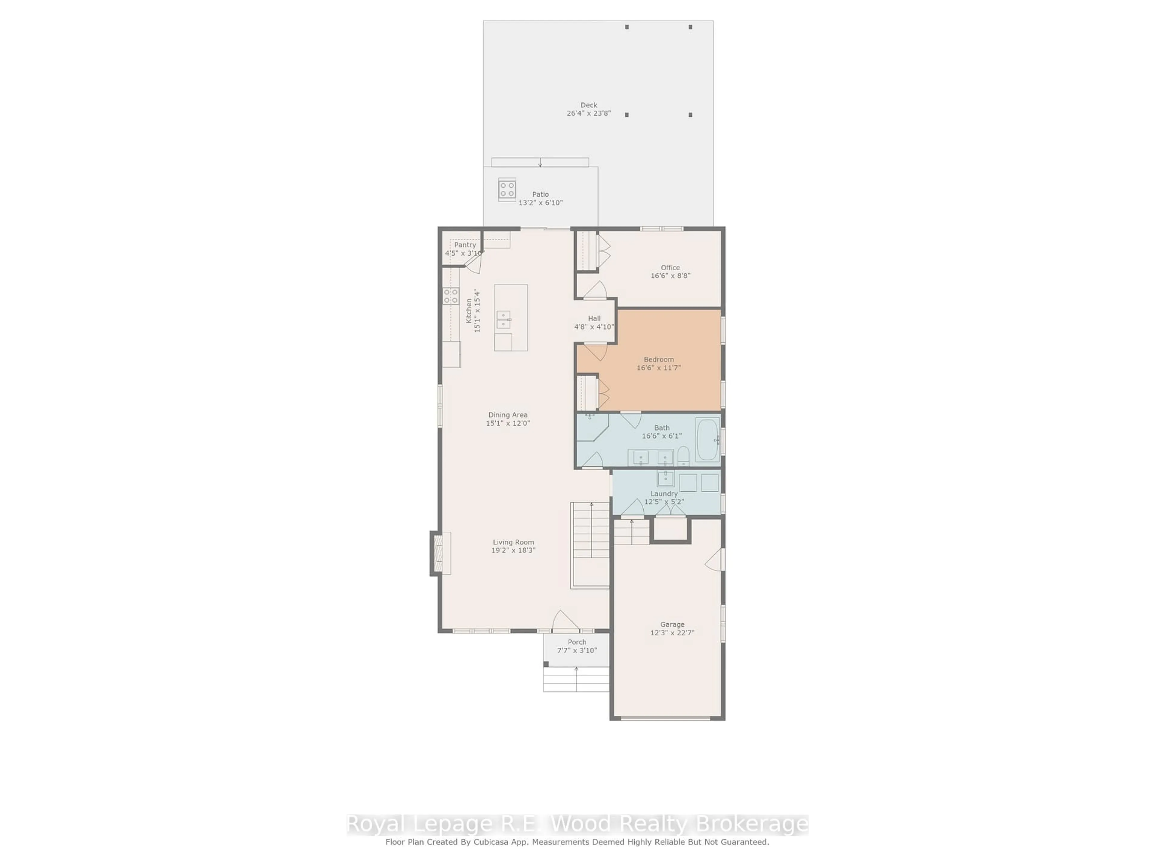 Floor plan for 16.5 North Court St, Norwich Ontario N0J 1P0