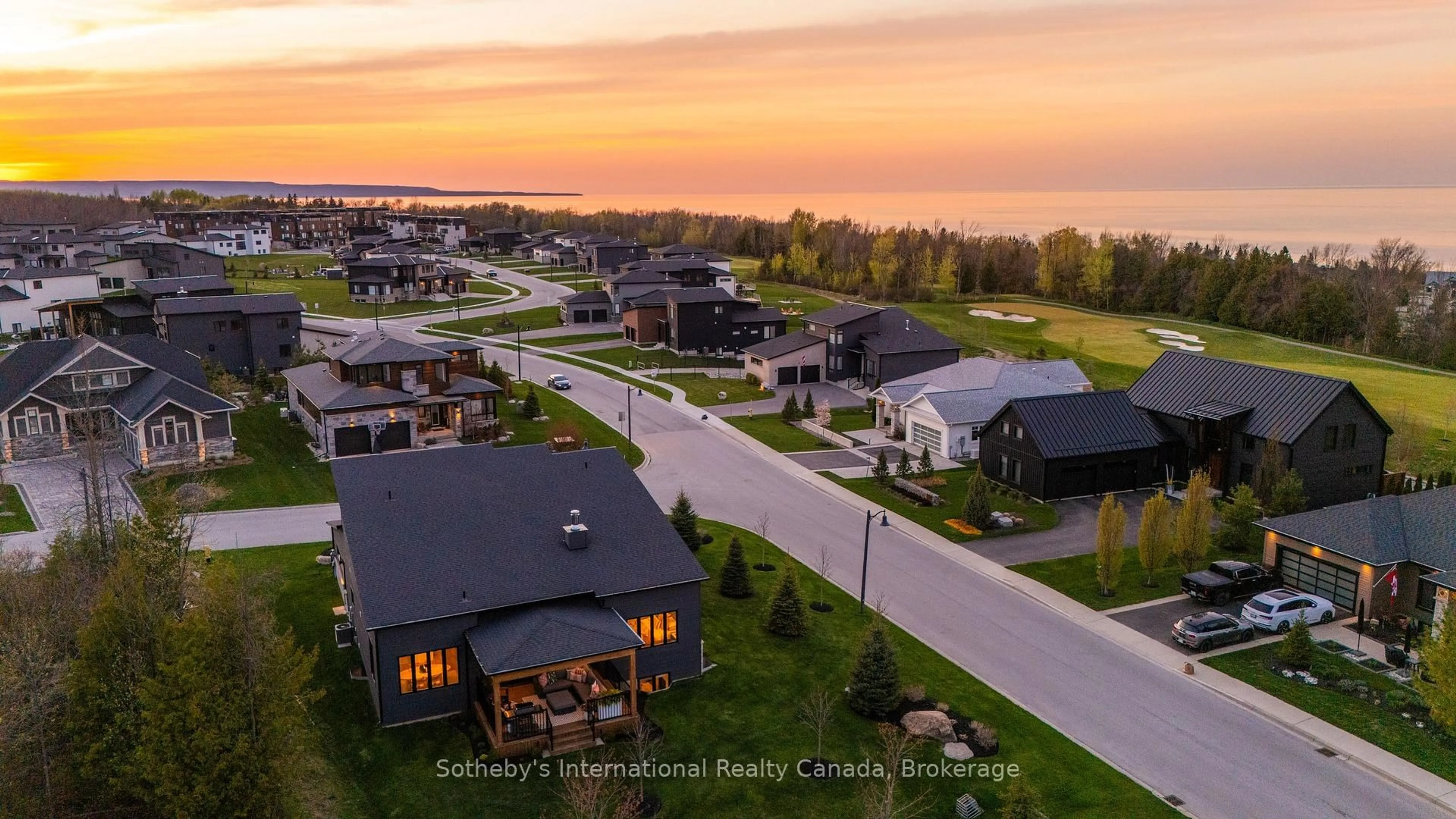 A pic from outside/outdoor area/front of a property/back of a property/a pic from drone, street for 149 Landry Lane, Blue Mountains Ontario N0H 2P0