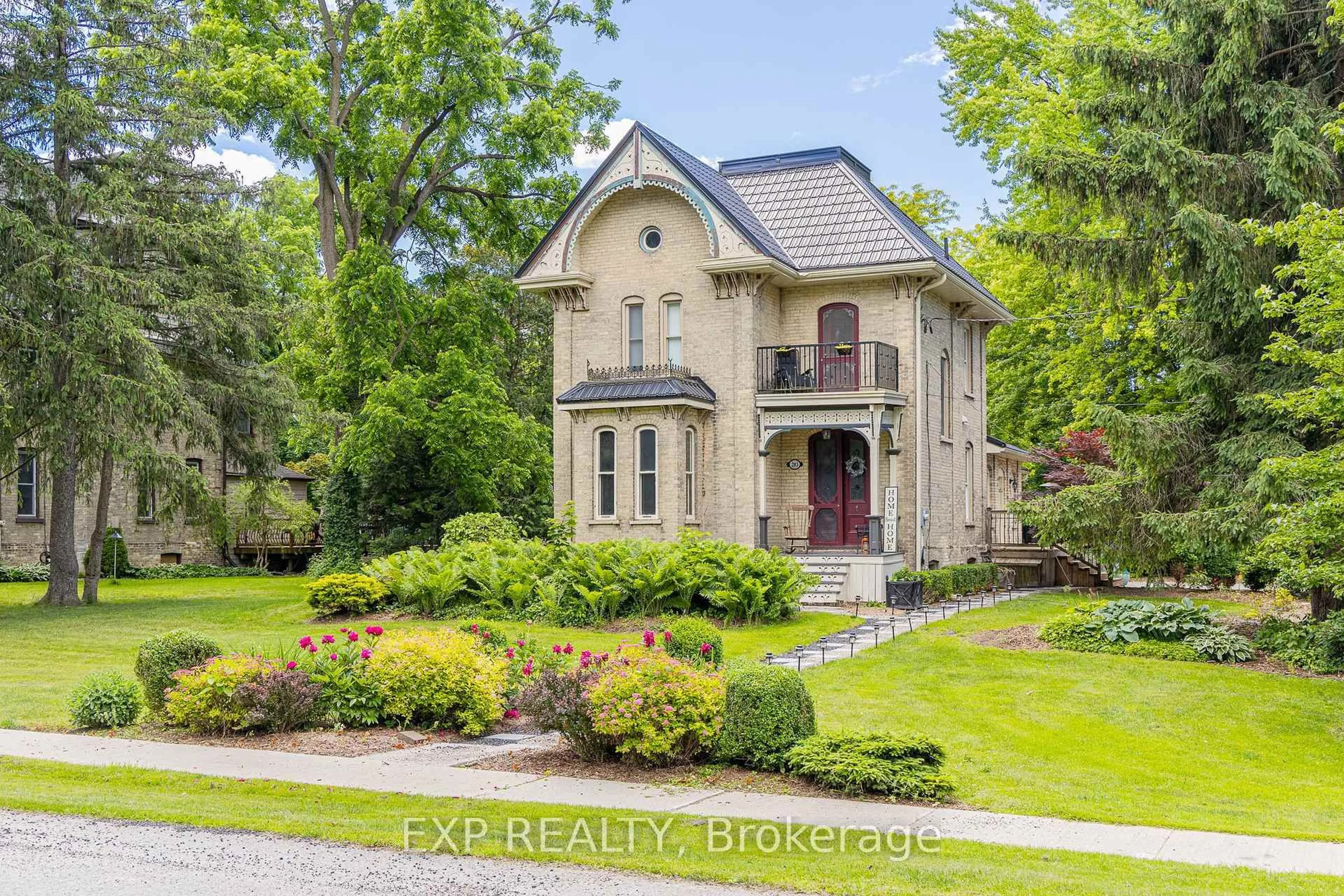 Home with brick exterior material, street for 283 Hastings St, North Middlesex Ontario N0M 2K0