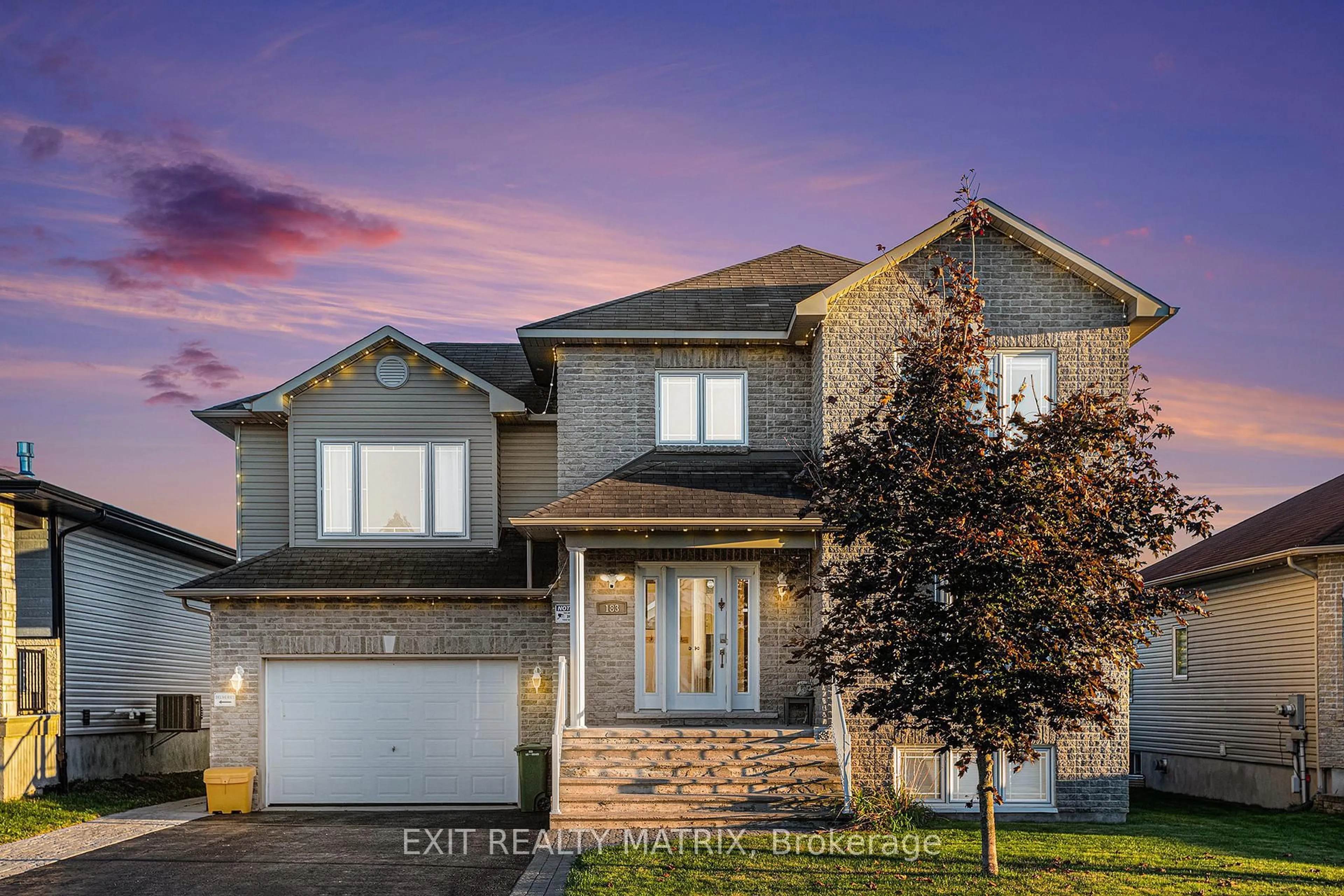 Home with brick exterior material, street for 183 Filion St, Russell Ontario K0A 1W0