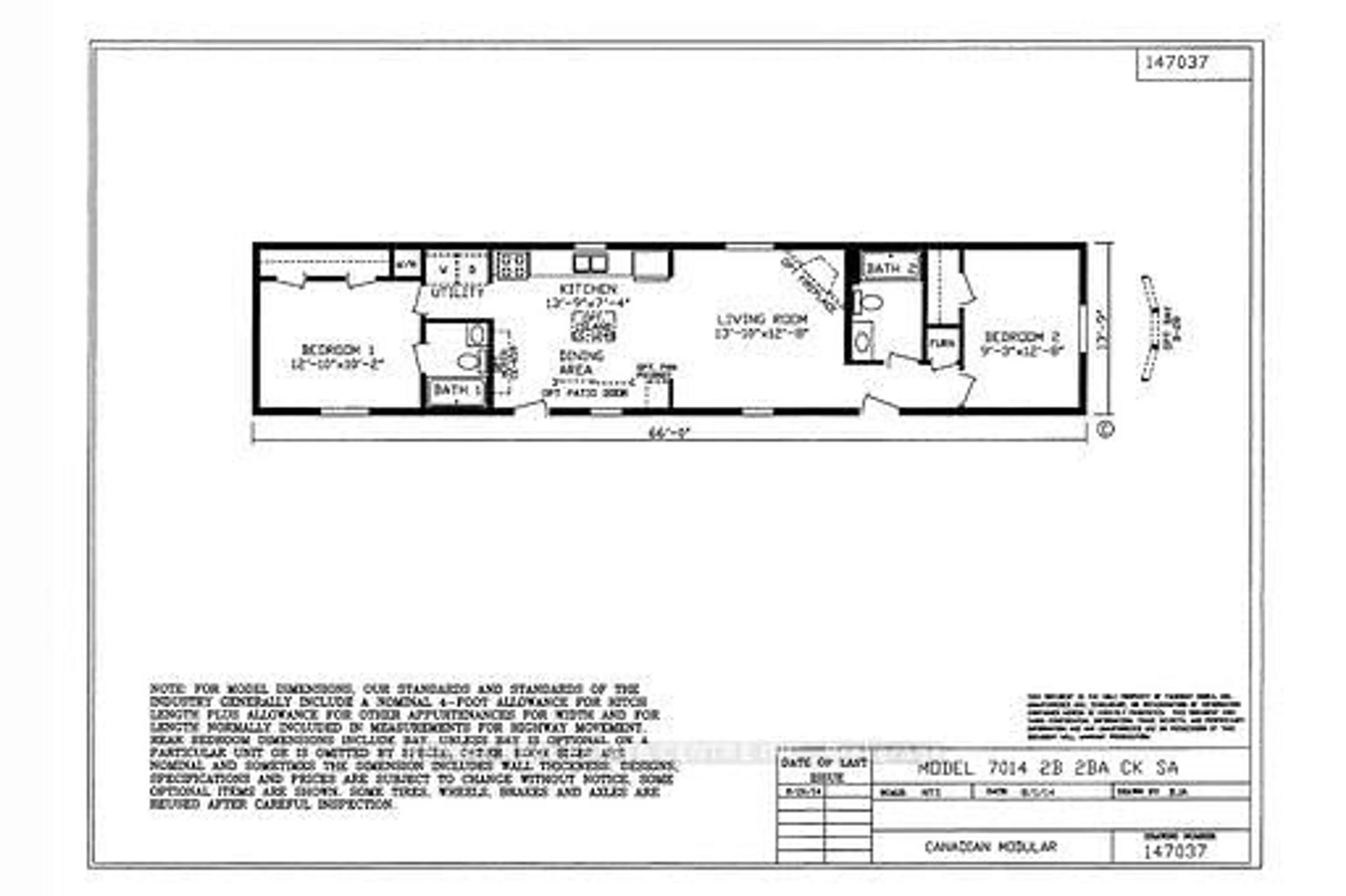 Floor plan for 77 Park Lane, Hamilton Ontario N0B 2J0