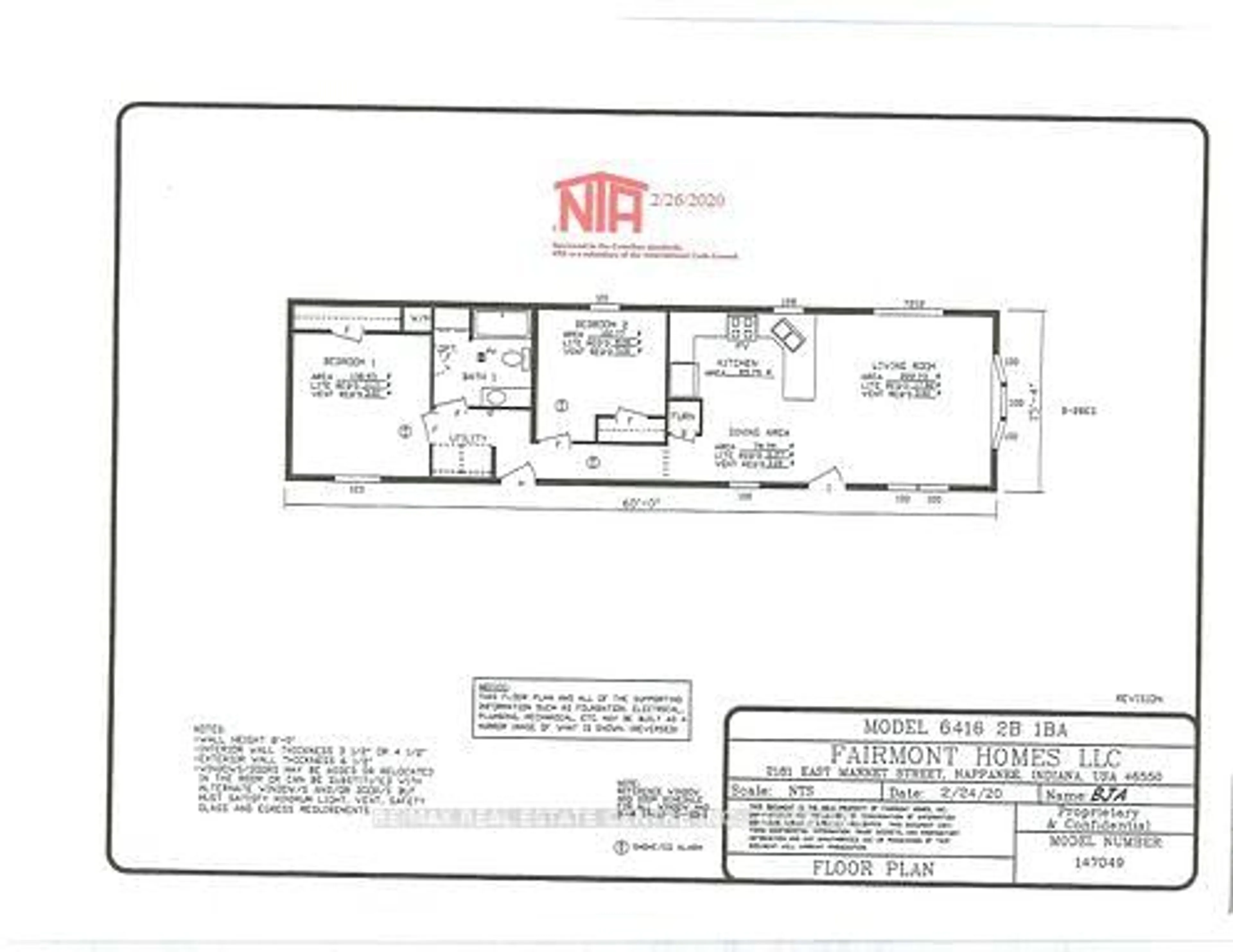 Floor plan for 24 MacPherson Cres, Hamilton Ontario N0B 2J0