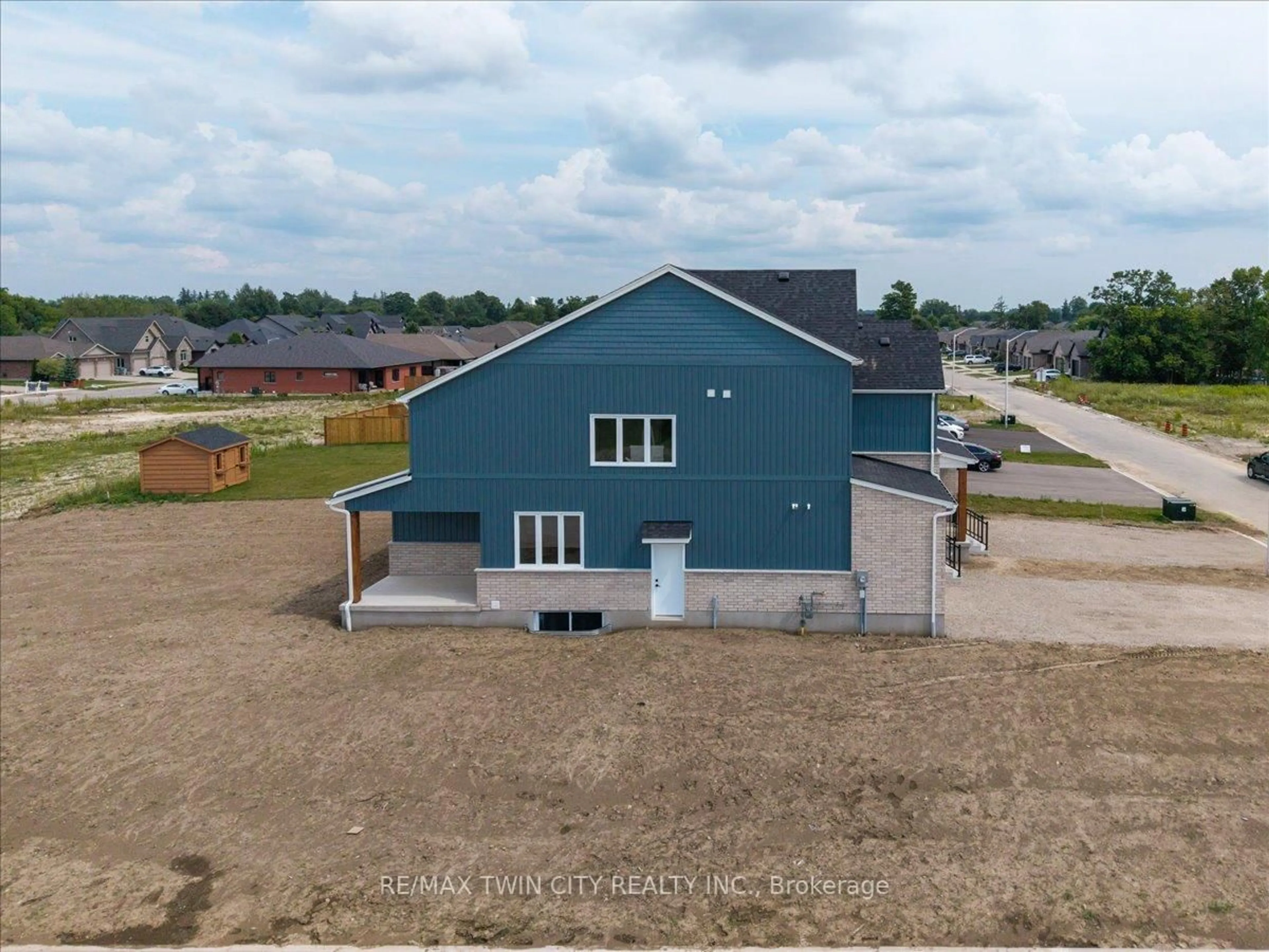A pic from outside/outdoor area/front of a property/back of a property/a pic from drone, building for 103 Clayton St, West Perth Ontario N0K 1N0
