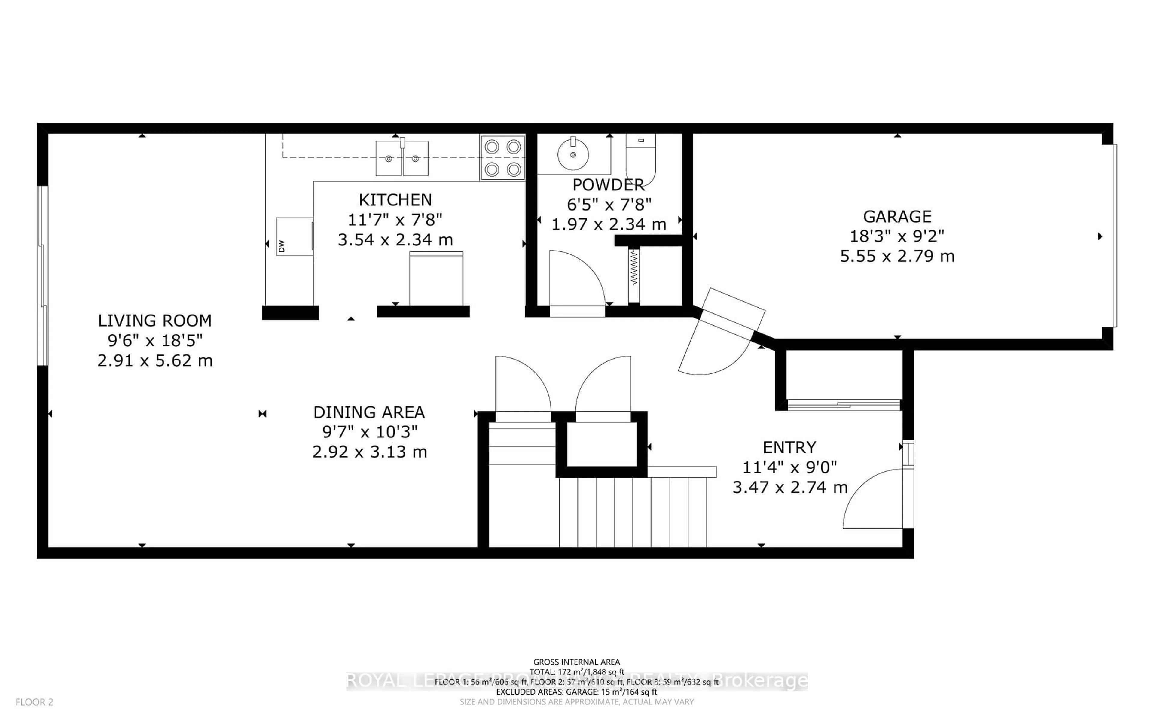 Floor plan for 1165 Cuthbertson Ave, Brockville Ontario K6V 7B1