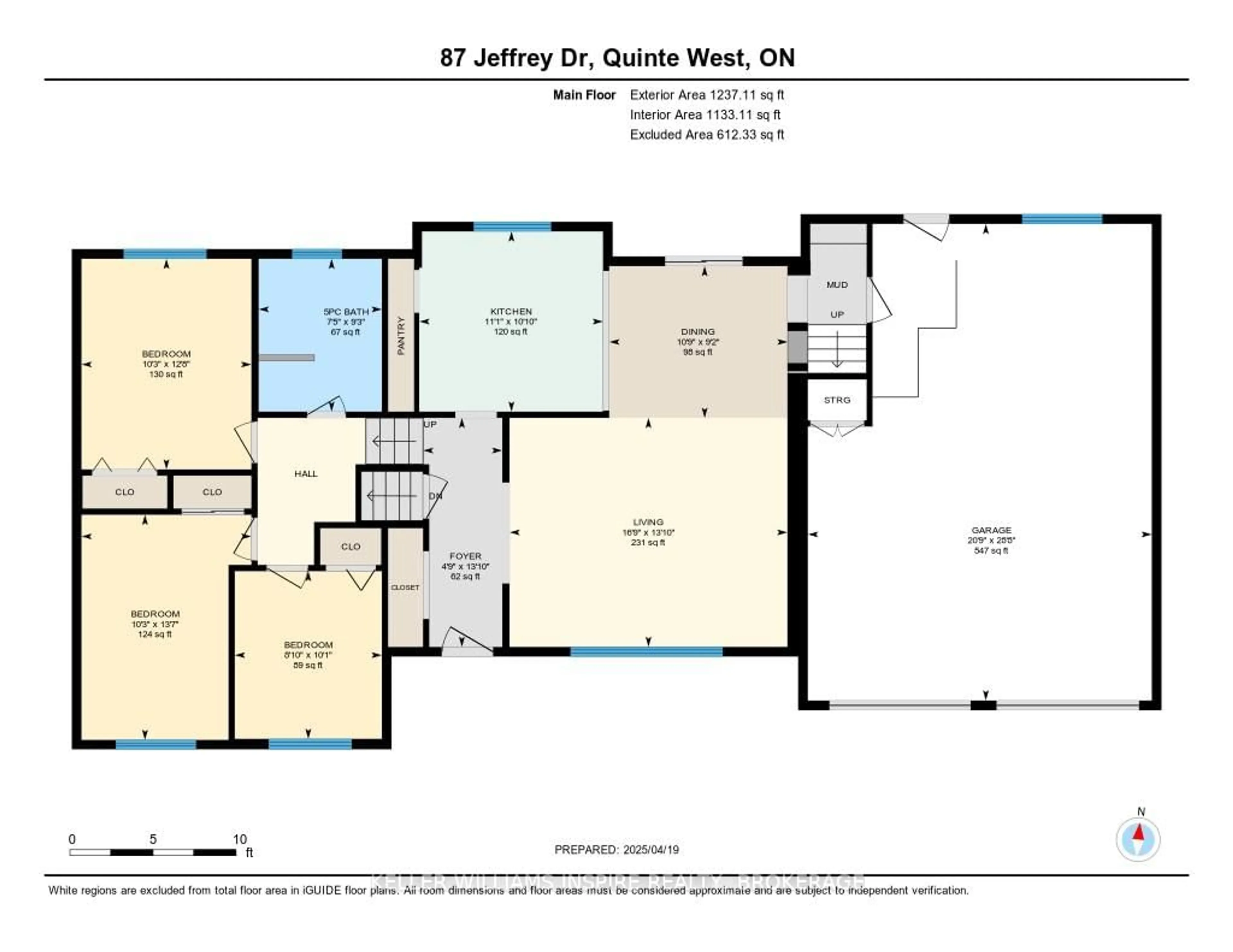 Floor plan for 87 Jeffrey Dr, Trenton Ontario K8V 5P8